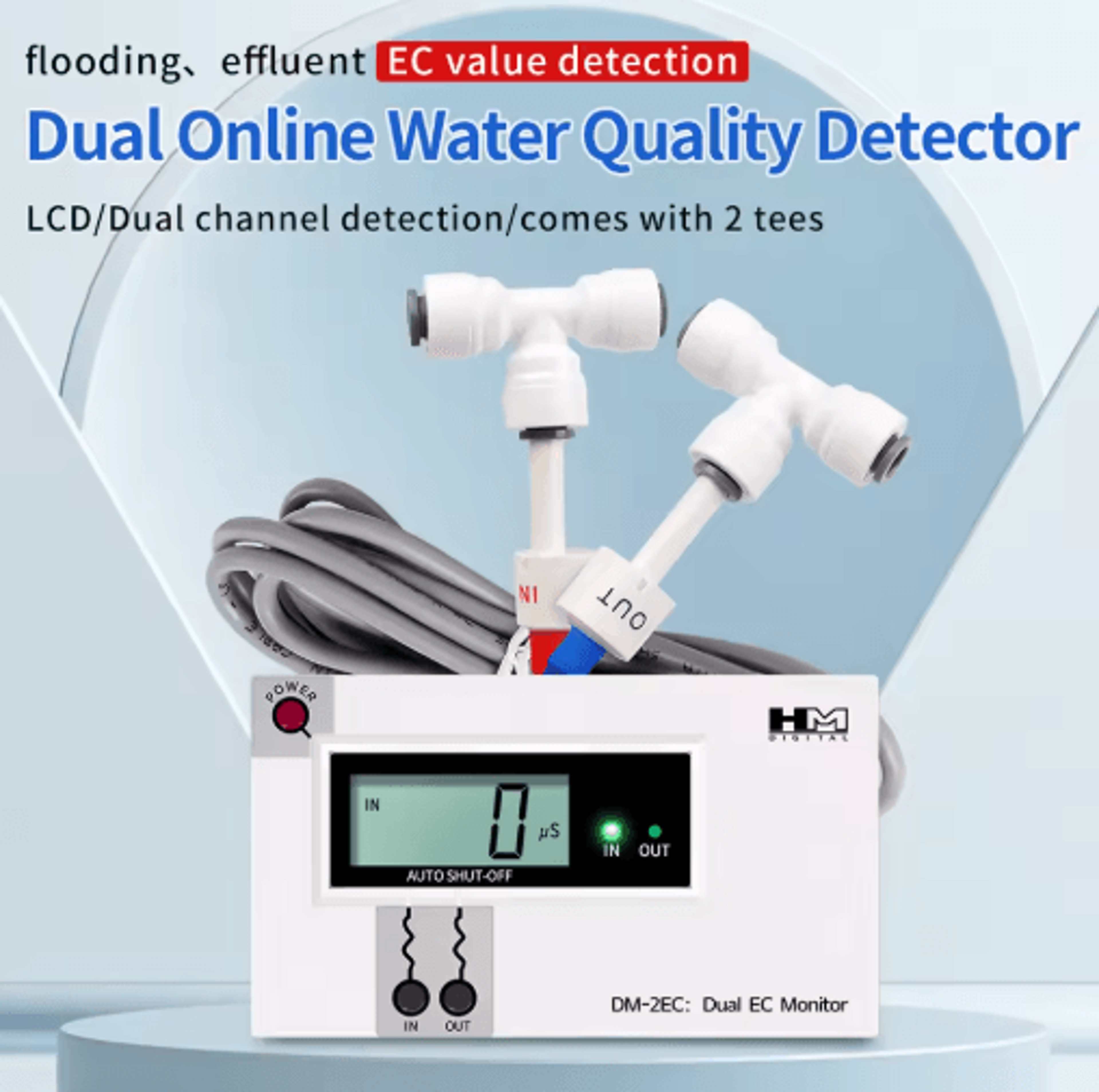 dm1/dm2 online tds/ec meter – dual-probe water quality monitor