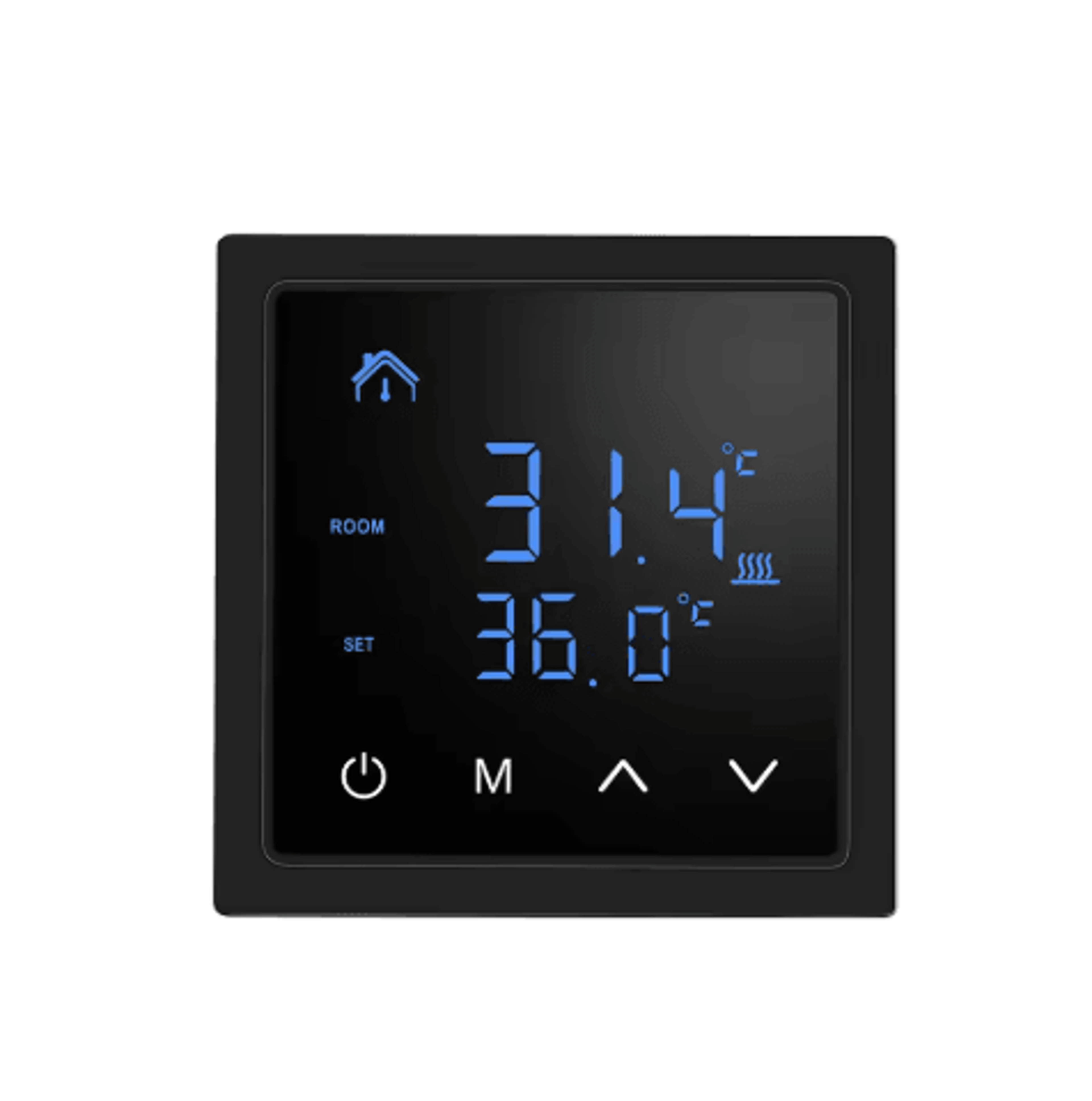 16A Smart Floor Heating Thermostat  LED Touch Temperature Controller 2