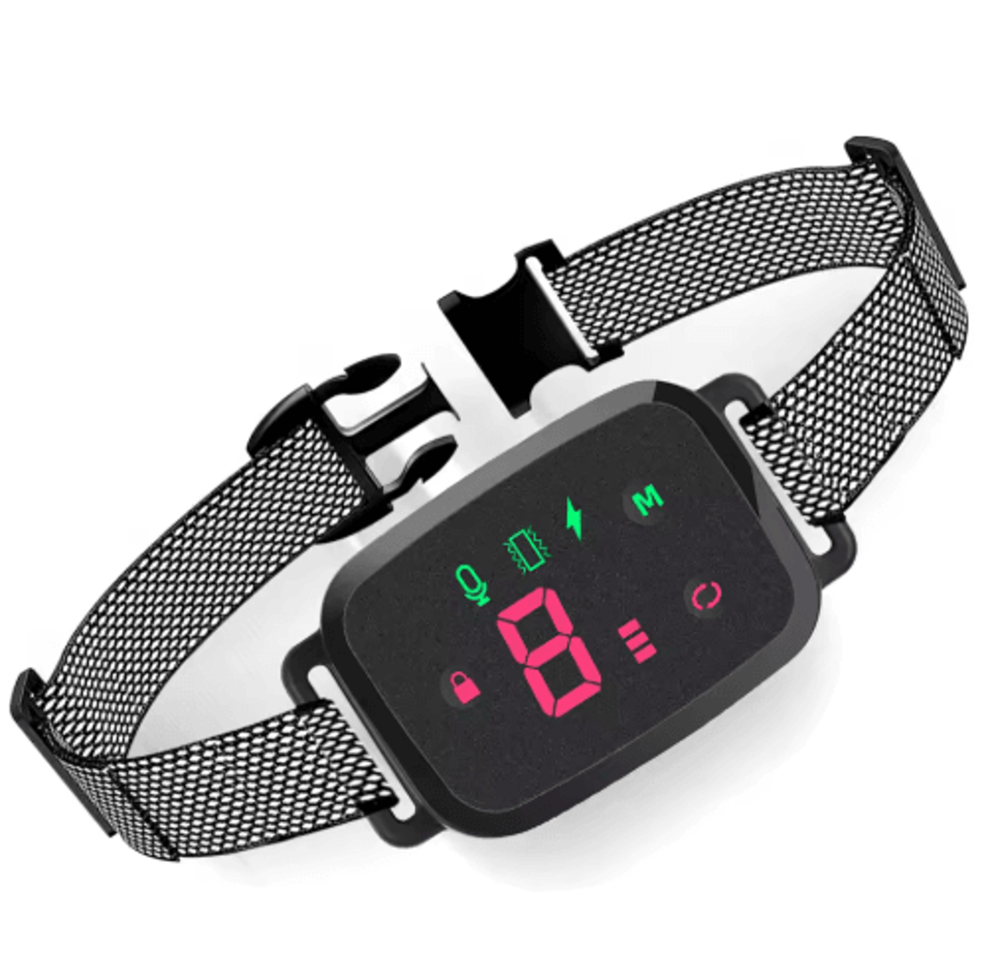 Automatic Dog Training Collar  4Mode Bark Stopper With HD Digital Display 1