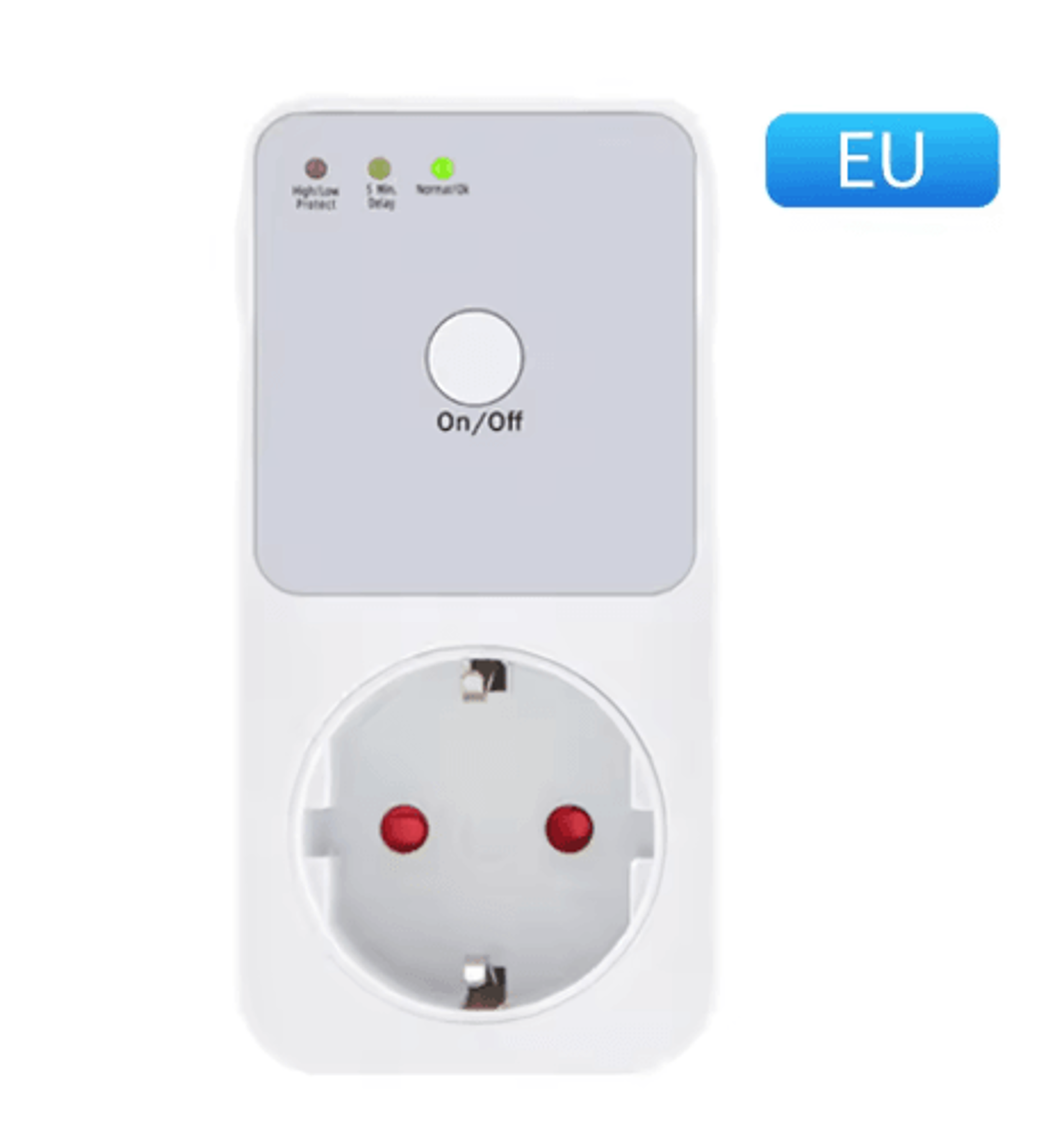 220V Refrigerator Voltage Protector  Automatic Relay  Surge Protection Socket 2