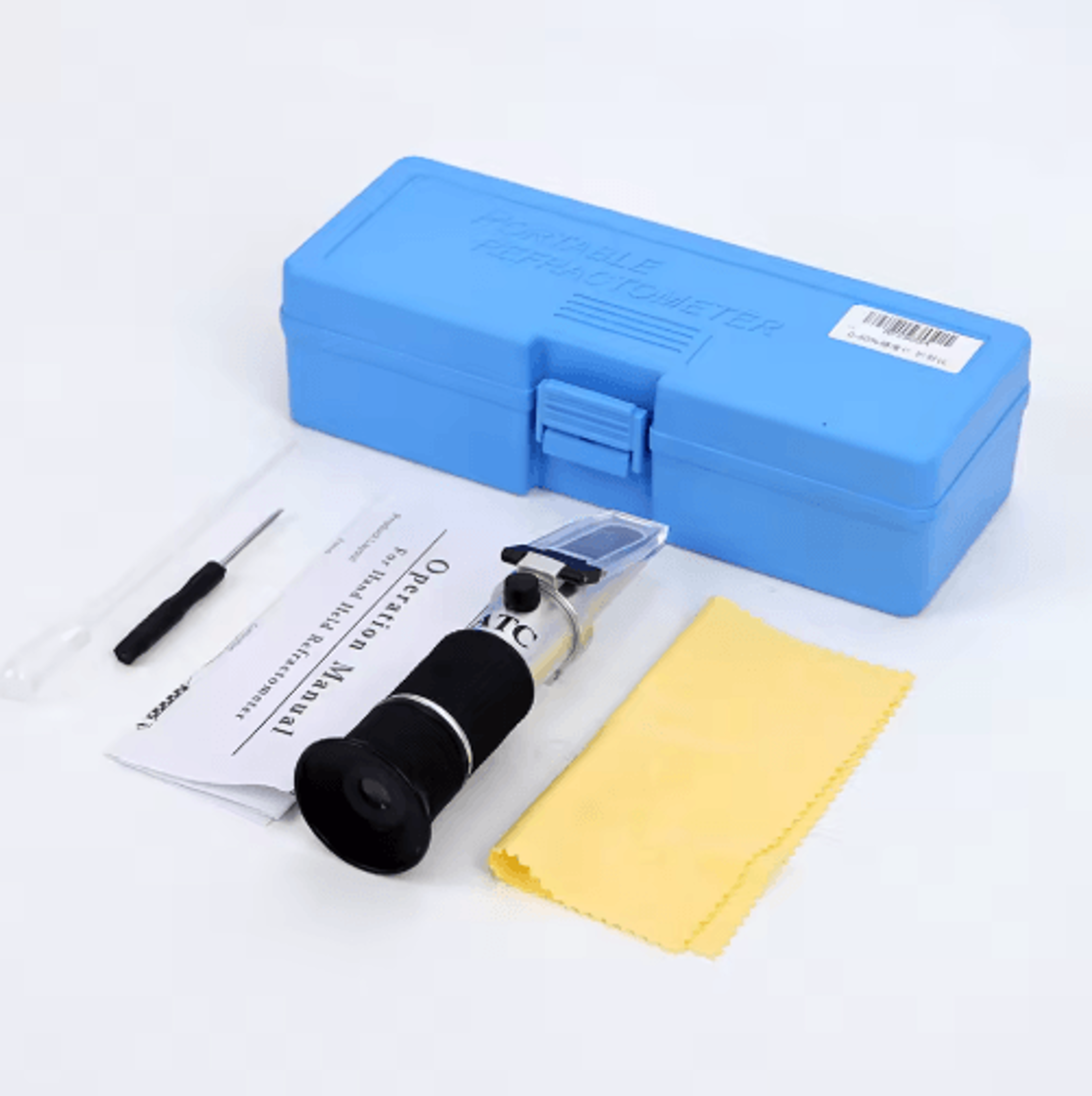 Handheld Brix Refractometer  Sugar Concentration Tester For Honey Juice  Wine 5