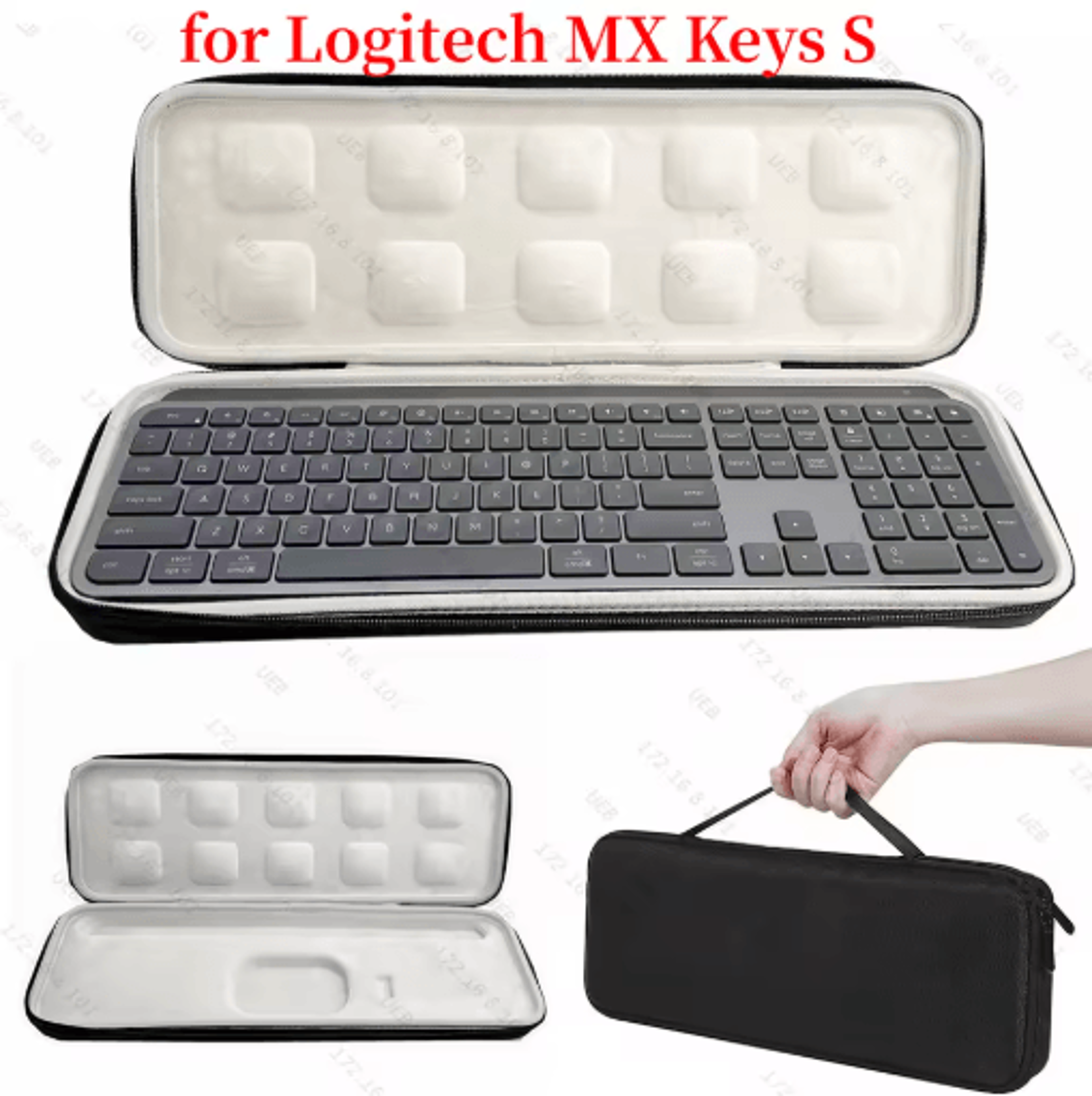Logitech MX Keys Mini Storage Case  Protective Keyboard Carry Bag 5
