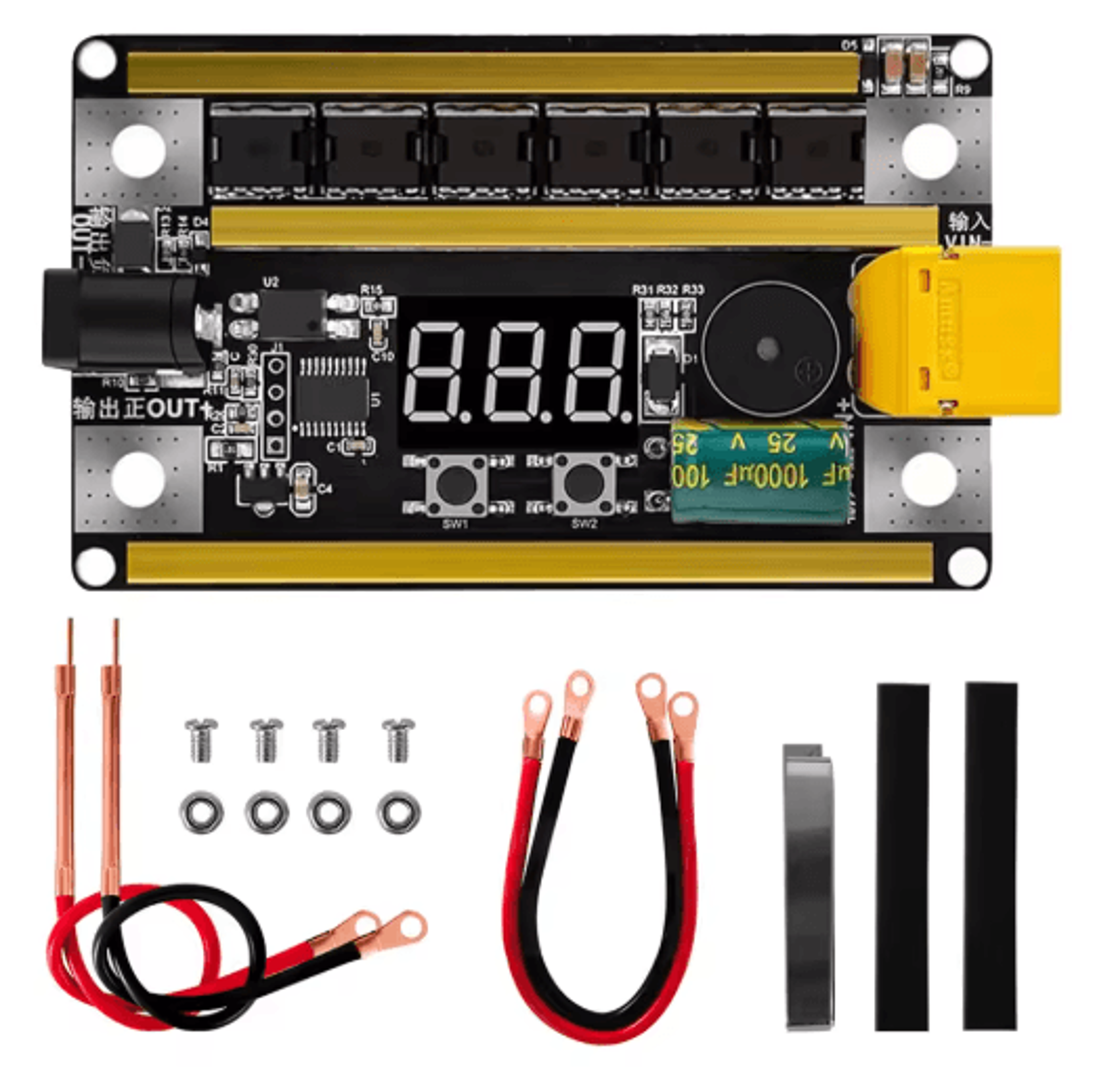 DIY 12V Spot Welder  99Level Adjustable Control Board For 18650 Batteries 2