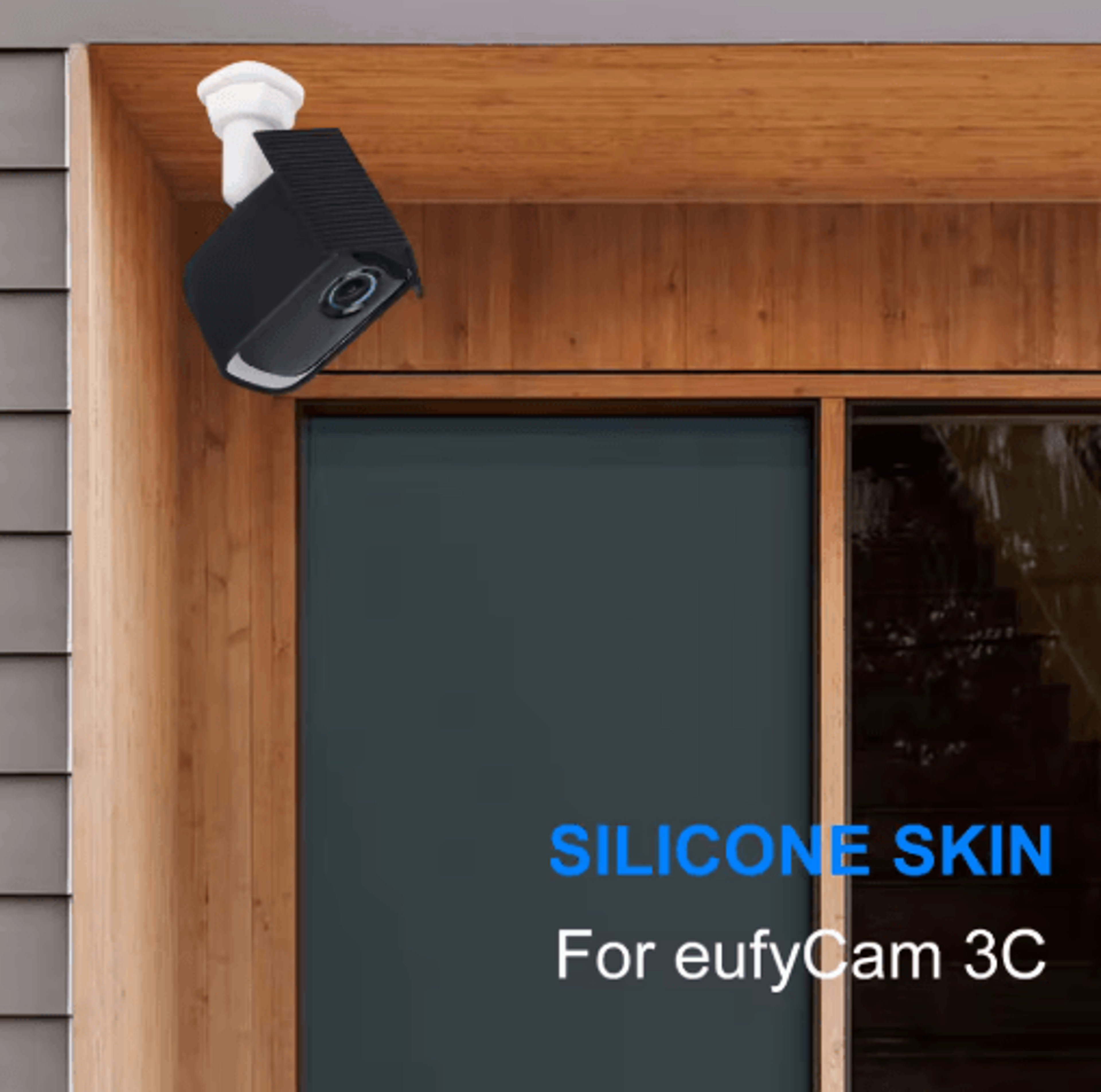 Silicone Protective Cover For Eufy Cam 3C  Waterproof Security Camera Case 4