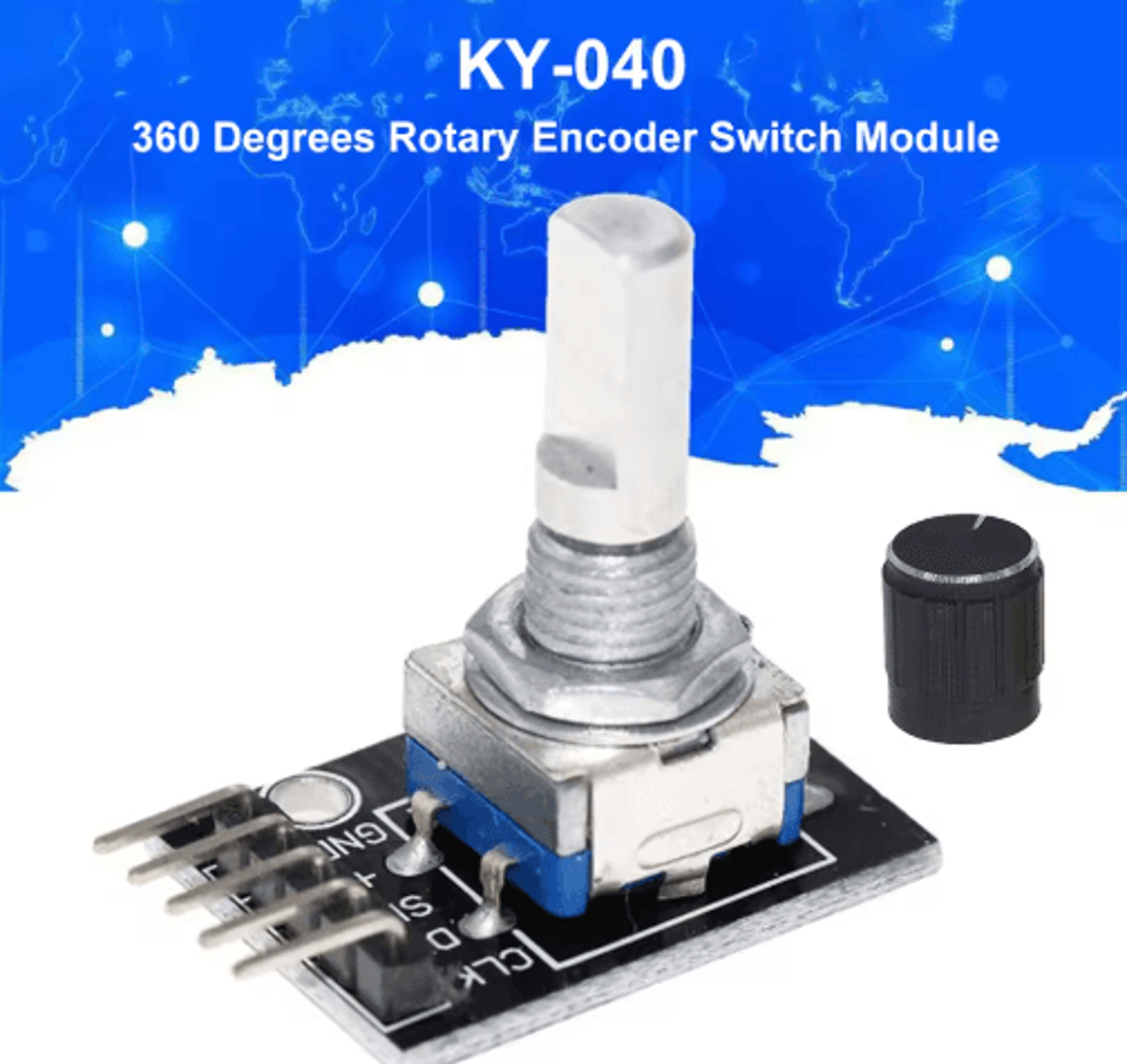 HW040 360 Rotary Encoder Module  Knob Switch Sensor For DIY Projects 8