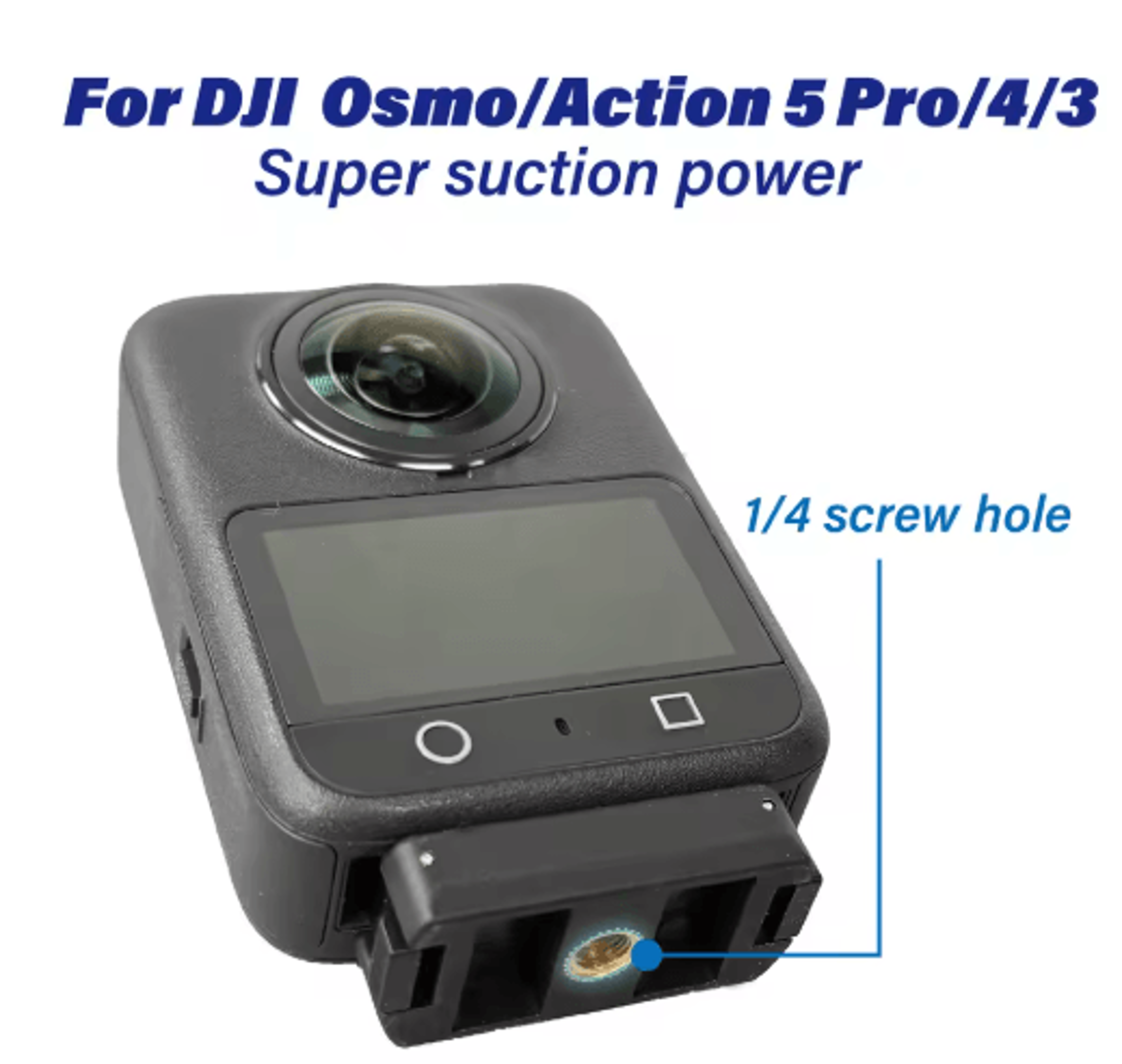 Magnetic Quick Release Mount For DJI Osmo  Aluminum Adapter With 14 Screw Hole 5