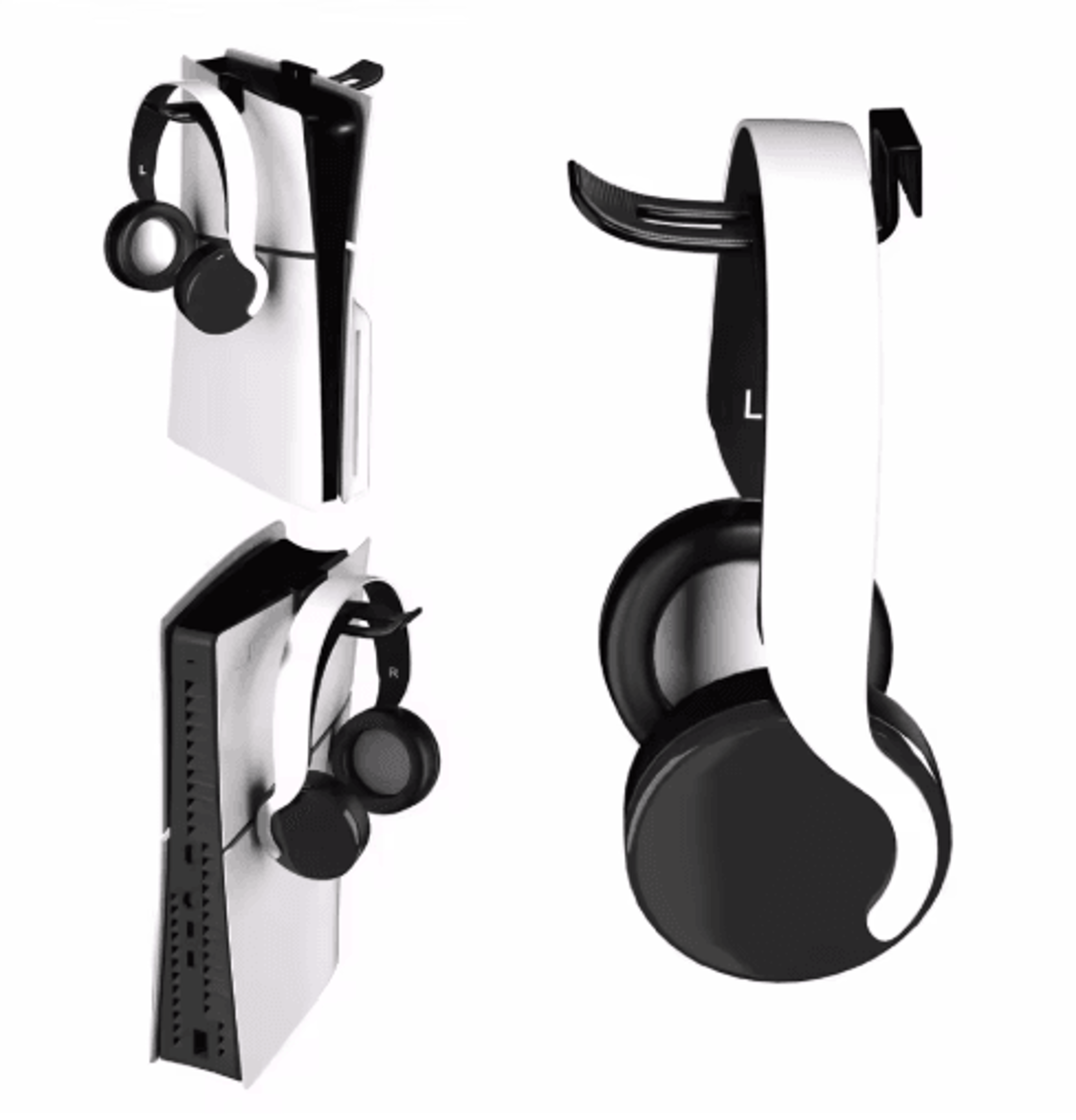 PS5 Headset  Controller Holder  SpaceSaving Hook Hanger For PS5 Consoles 0