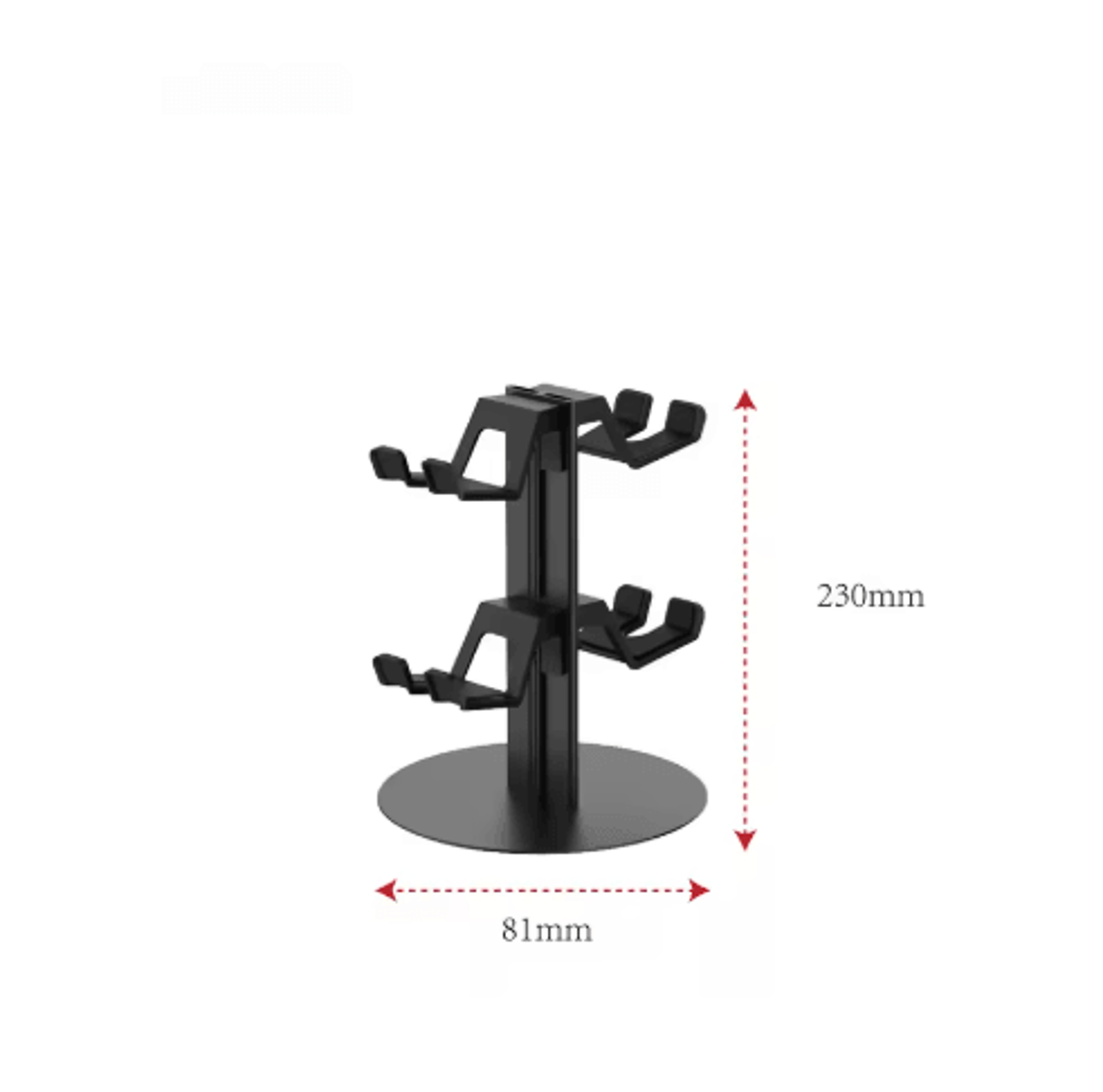 Metal Headset  Controller Stand  Universal Gaming Accessory Organizer 3
