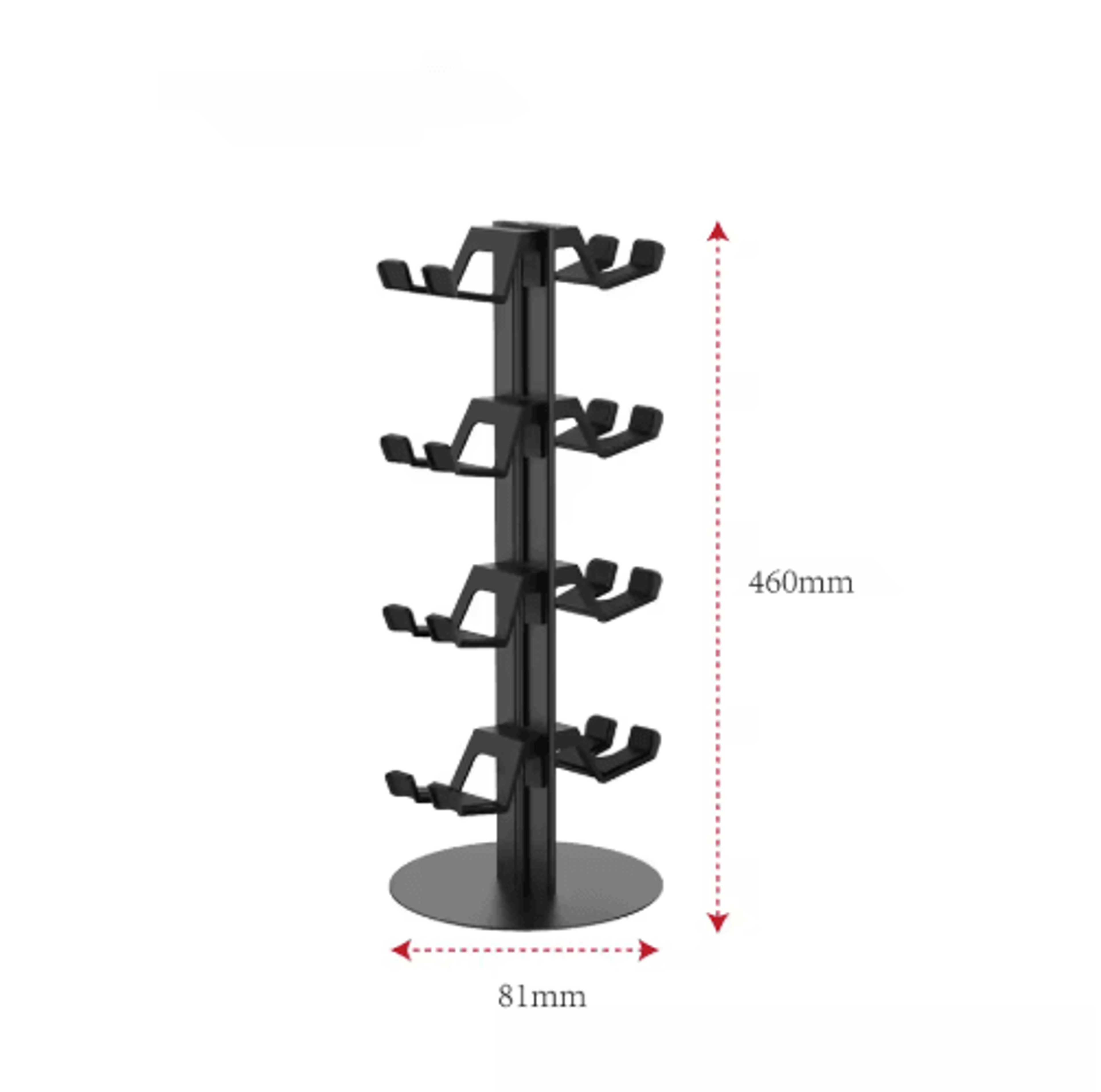 Metal Headset  Controller Stand  Universal Gaming Accessory Organizer 2