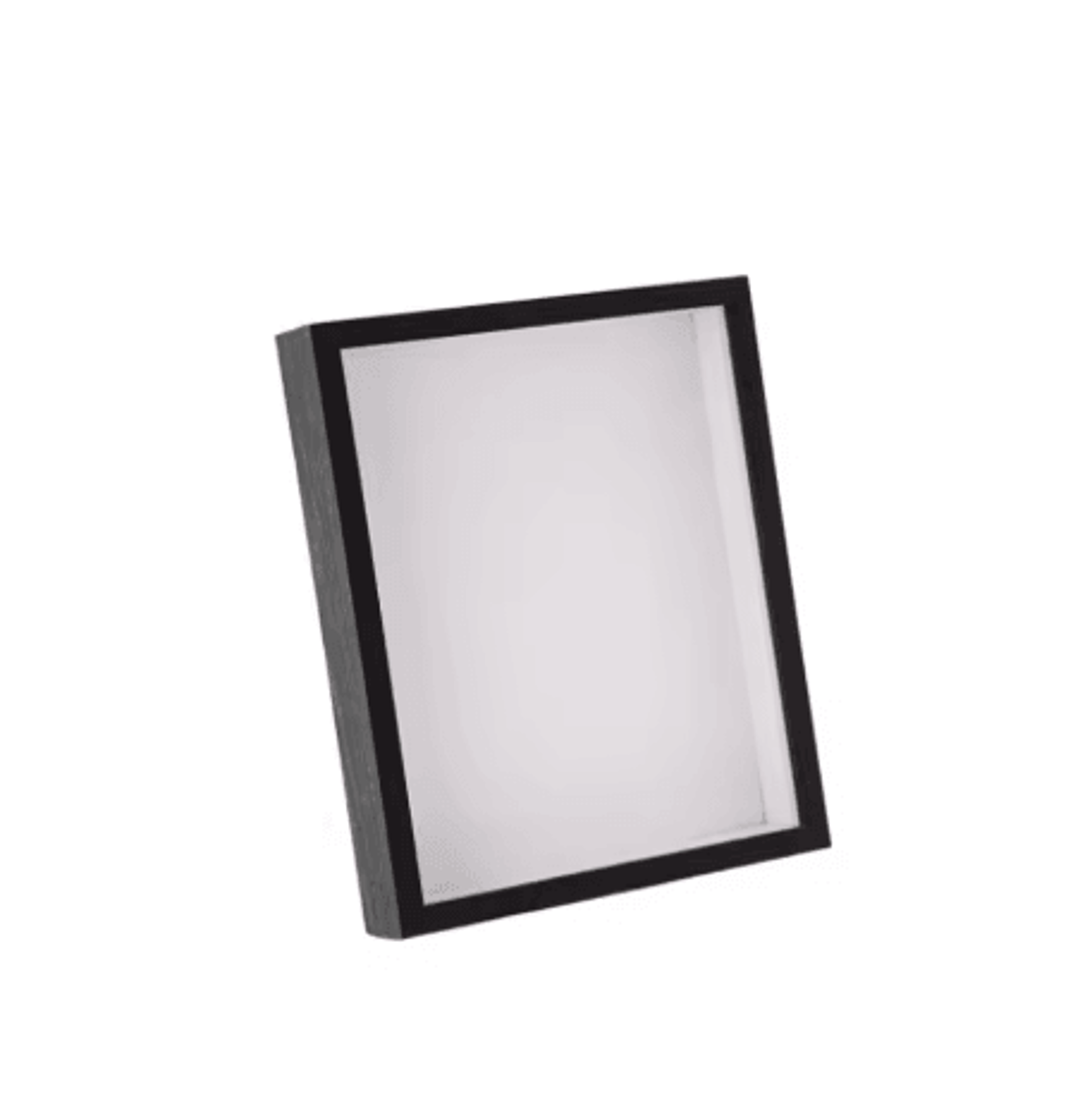 Wooden Shadow Box Frame  Glass Display Case For Flowers  Keepsakes 8