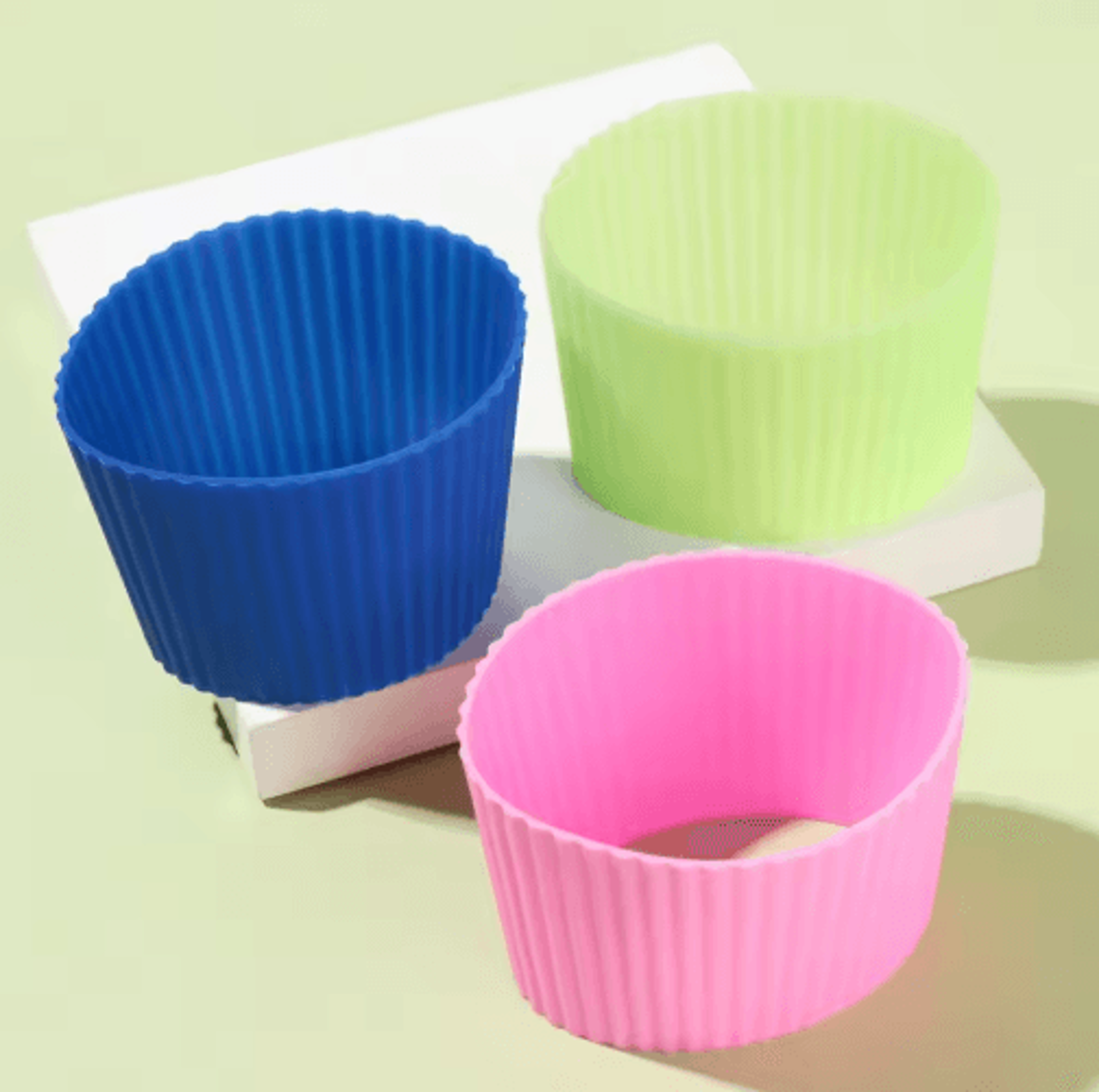 Silicone Cup Sleeve  Coaster  Insulated Bottle Cover And Table Mat 10
