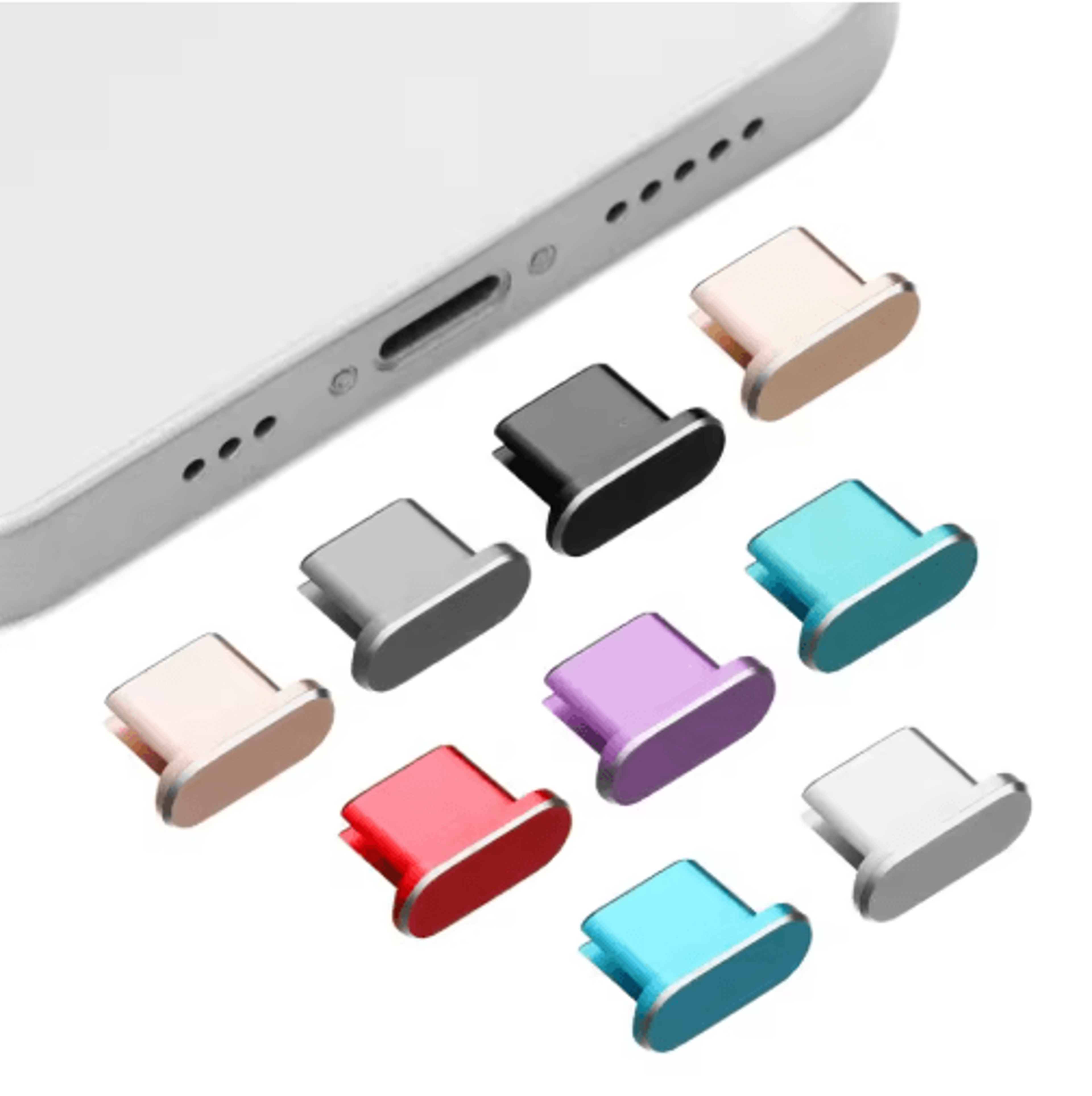 USBC Charging Port Dust Plug  TypeC Interface Protector For Smartphones 13