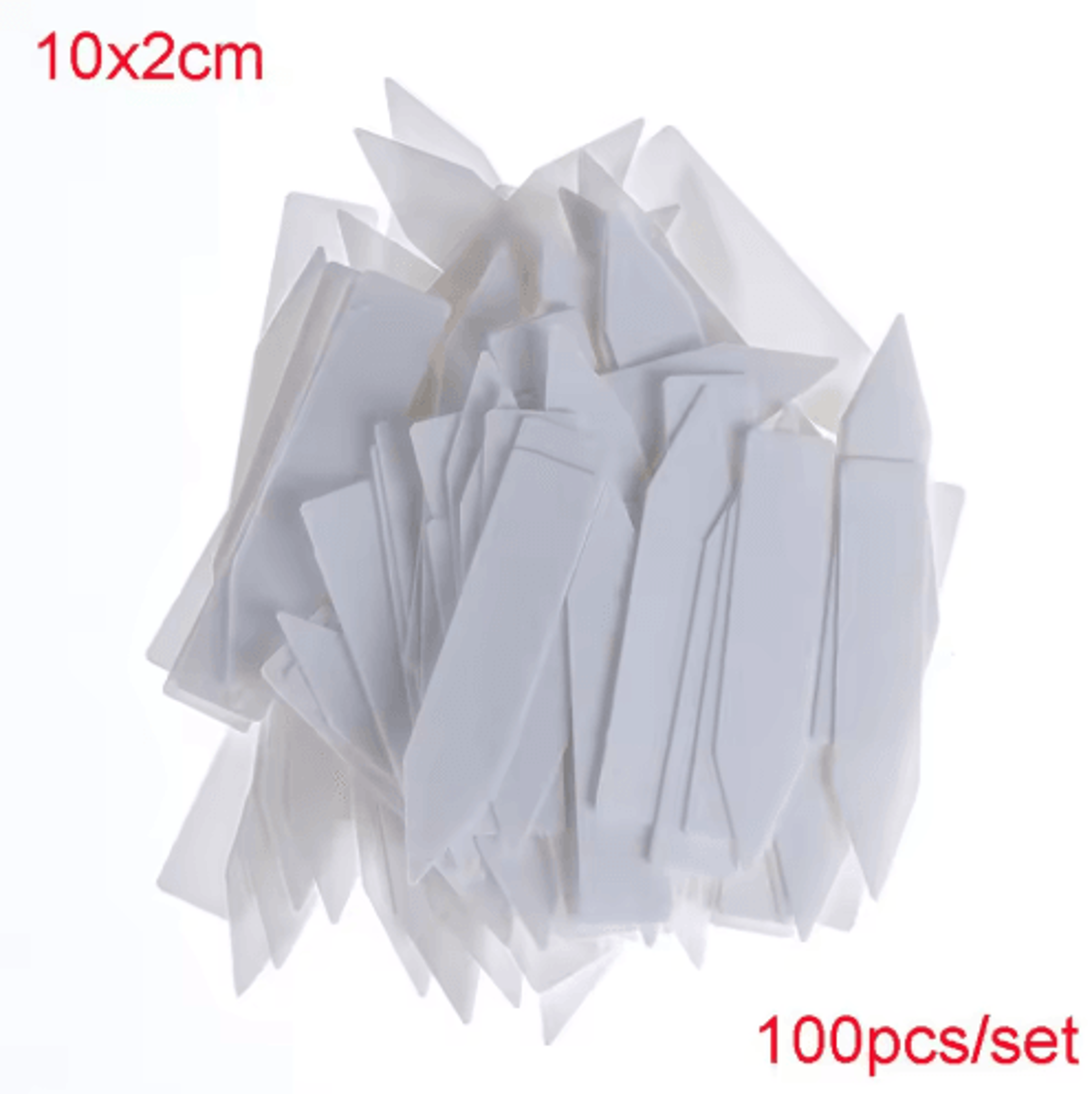 100PCS Mini Plant Labels  Plastic Garden Stake Tags For Seedlings 1