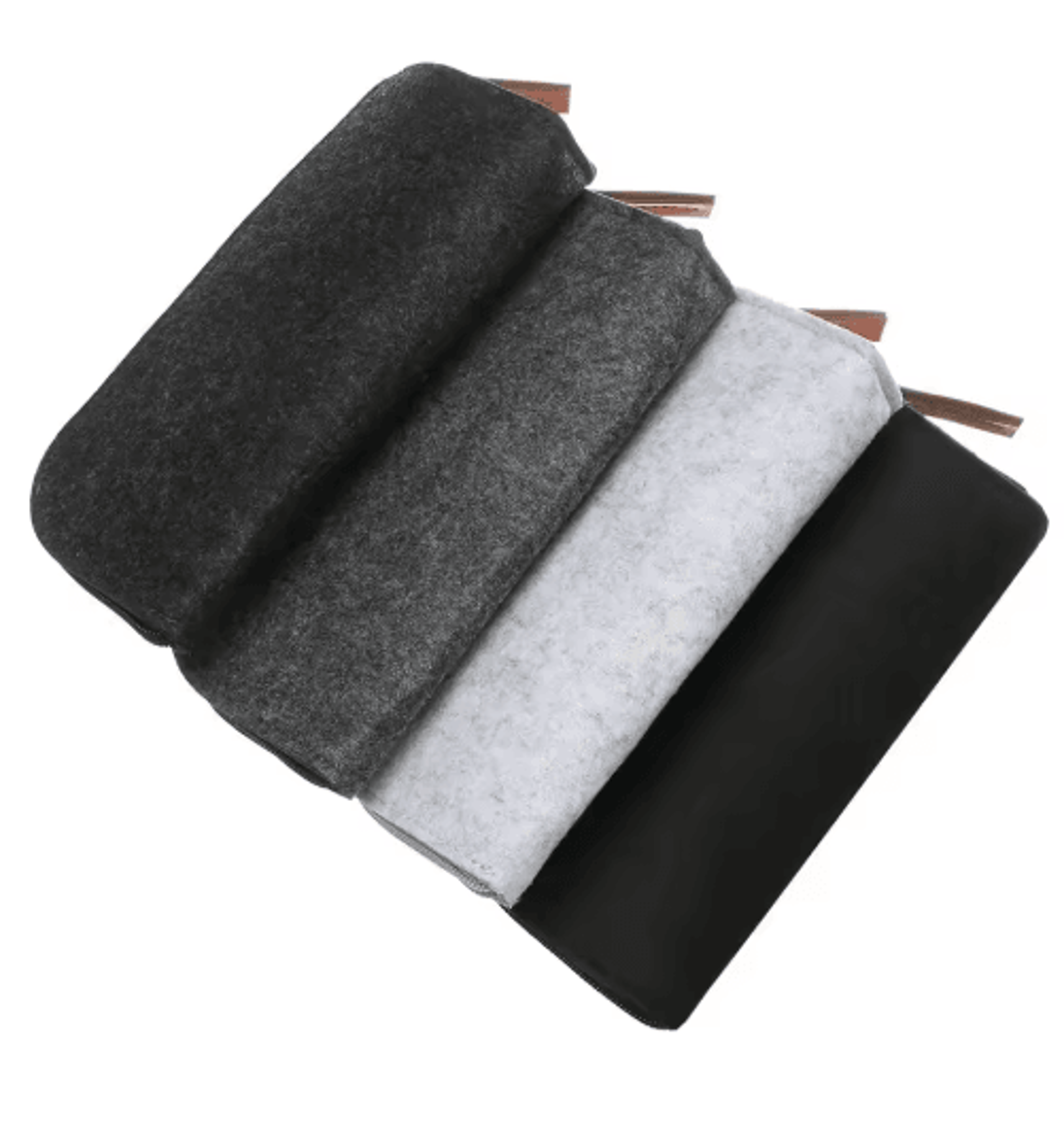 Wool Felt Glasses Case  Soft Zipper Eyewear Pouch 8