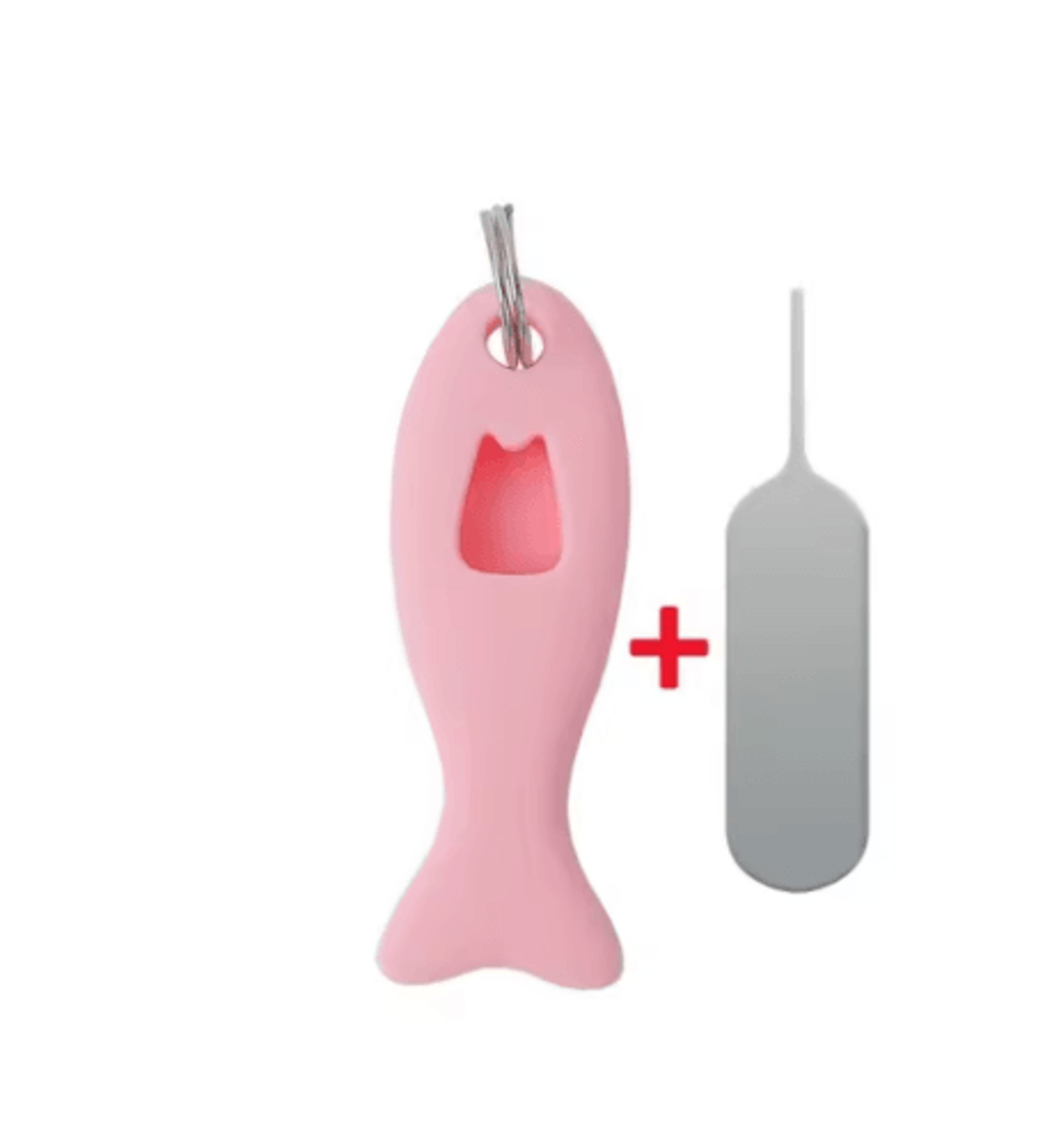 FishShaped SIM Card Eject Tool  Portable Keyring SIM Tray Pin 2