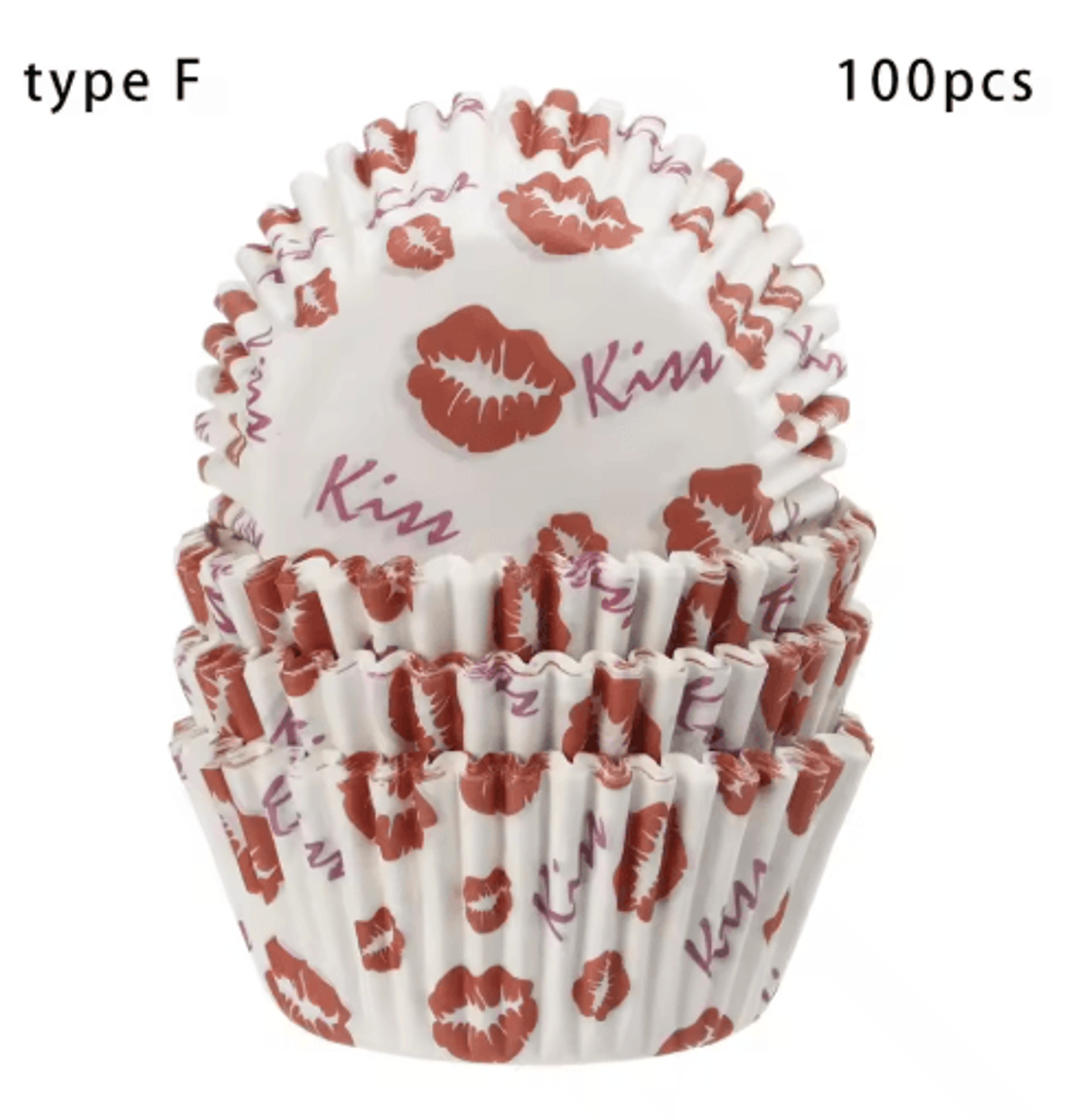 100PCS Cupcake Liners  OilProof Paper Muffin Baking Cups 4