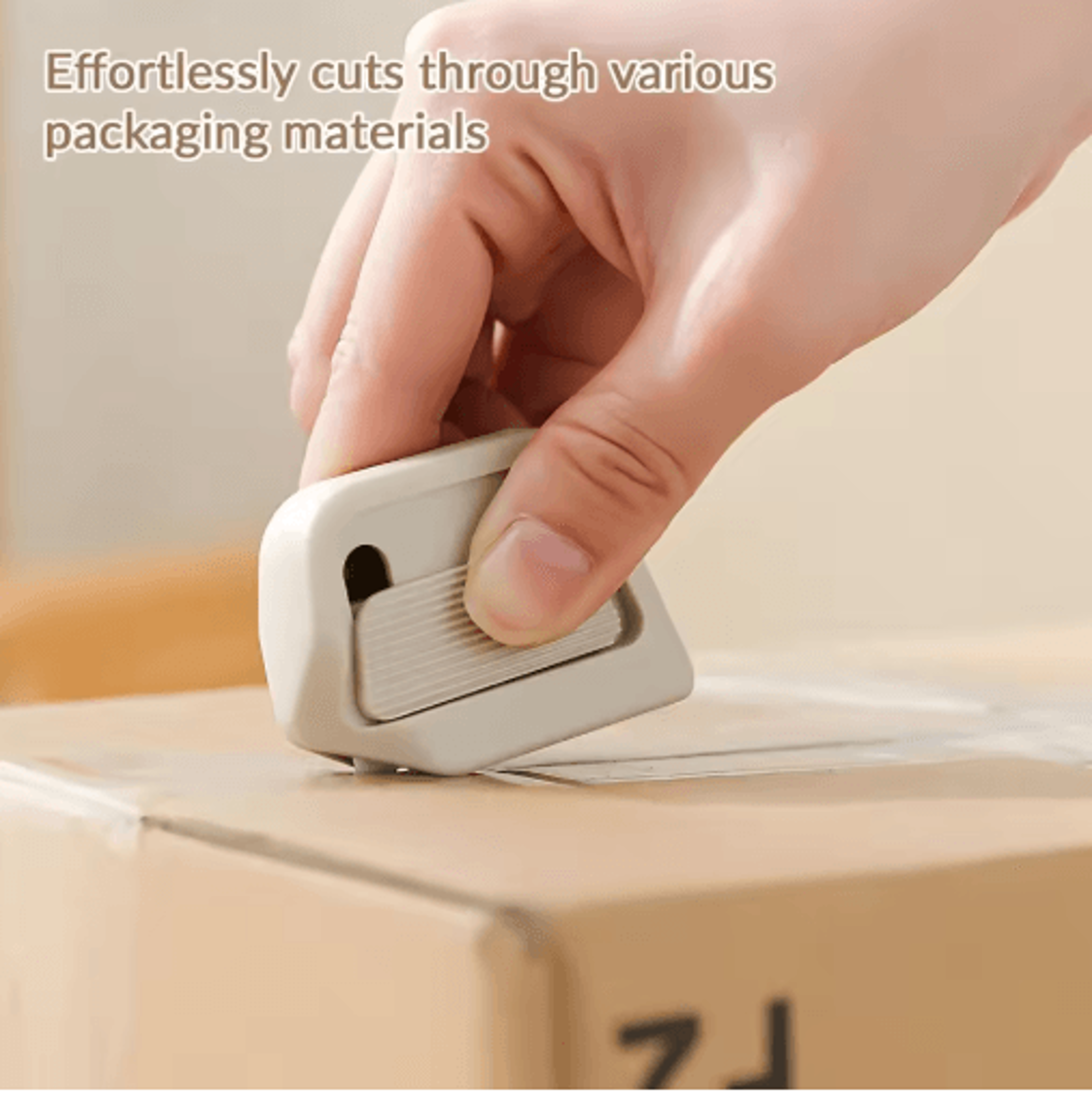 mini ceramic safety cutter – magnetic portable package opener