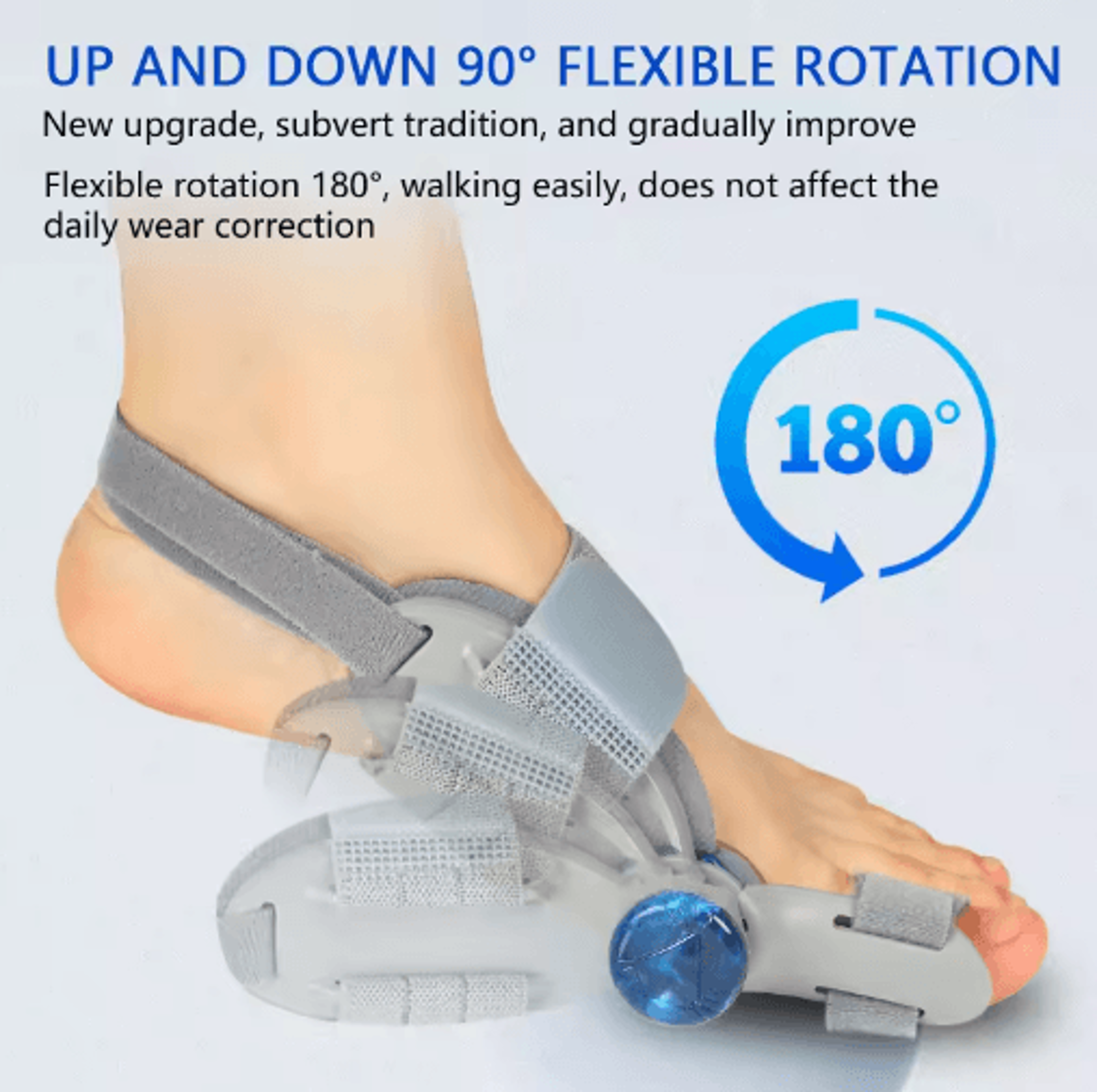 Adjustable Bunion Corrector  Rotatable Big Toe Separator  Support Brace 3