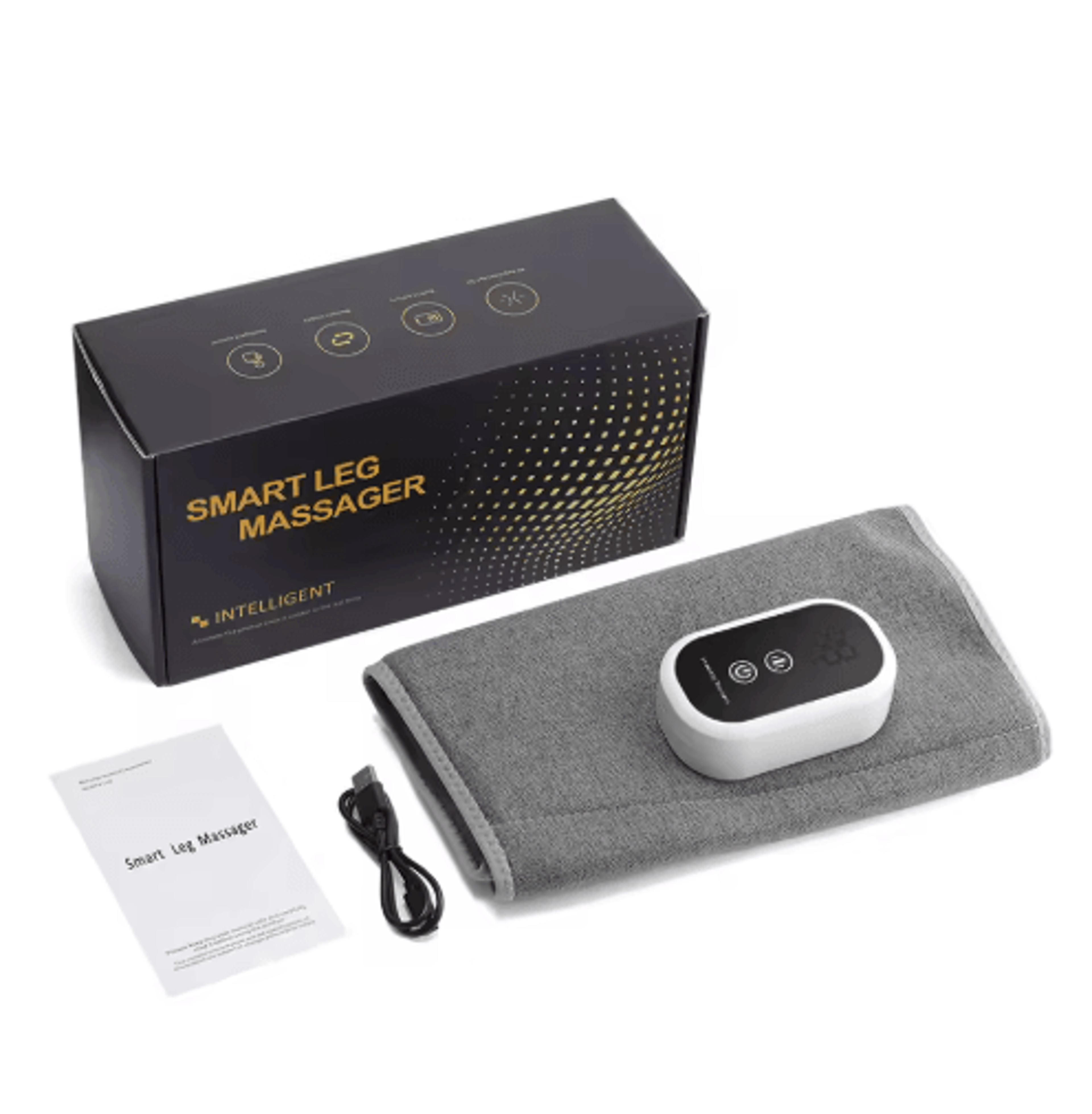360 Wireless Air Compression Leg Massager  Calf Relaxation Wrap 2