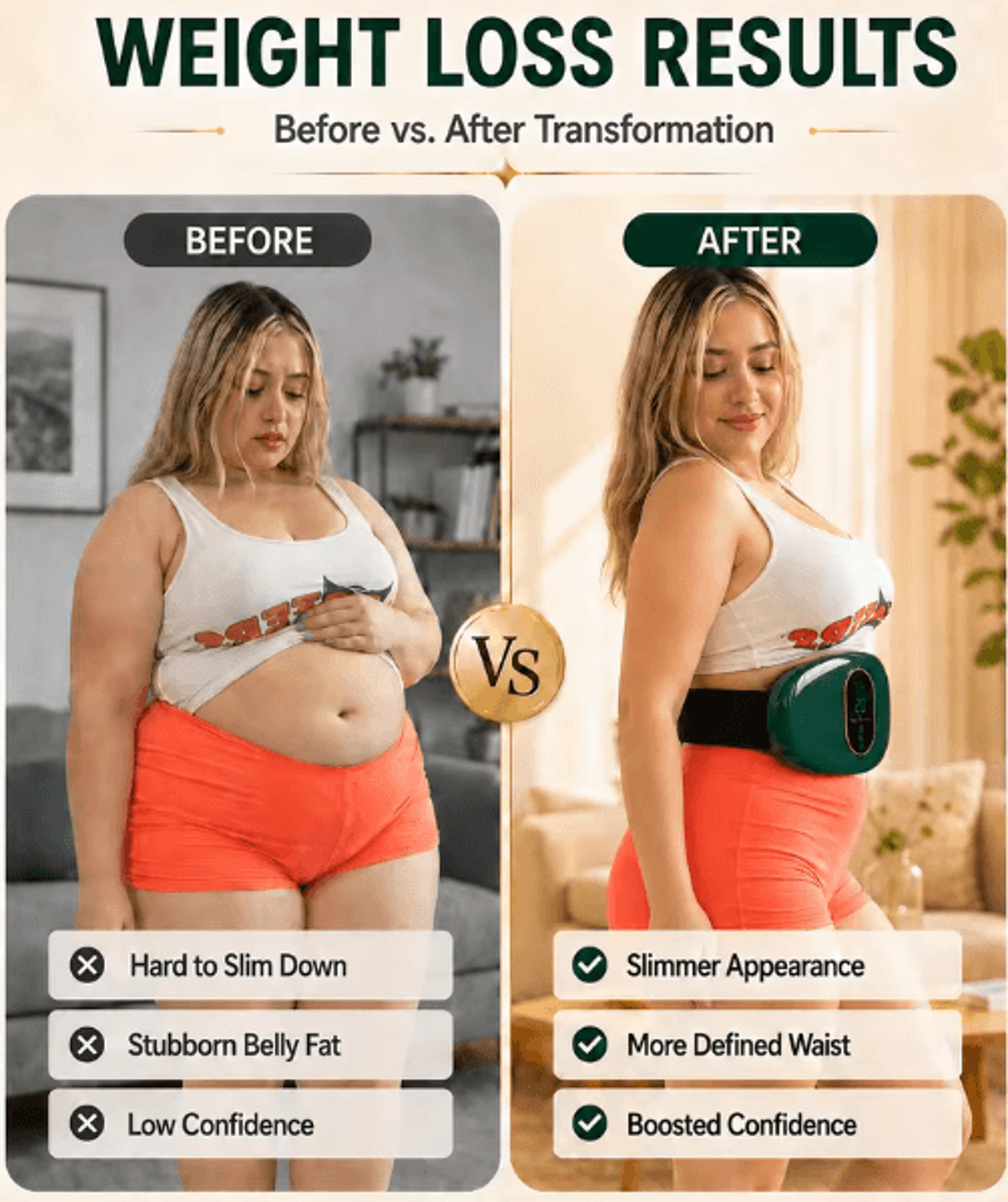Electric Abdominal Massage Belt  Body Shaping  Belly Relaxation Massager 8