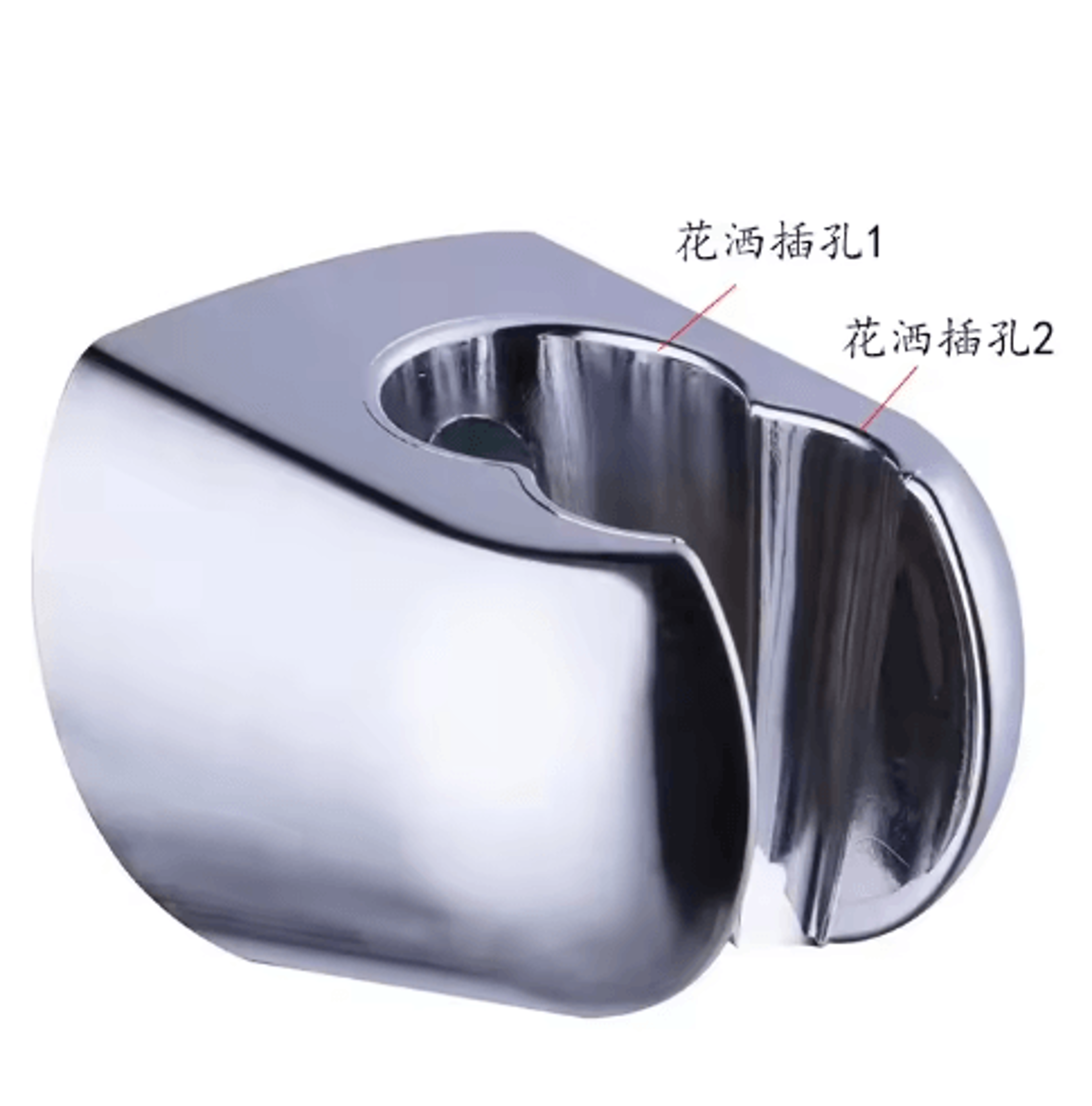 Adjustable WallMounted Shower Head Holder  ABS Mounting Bracket 1