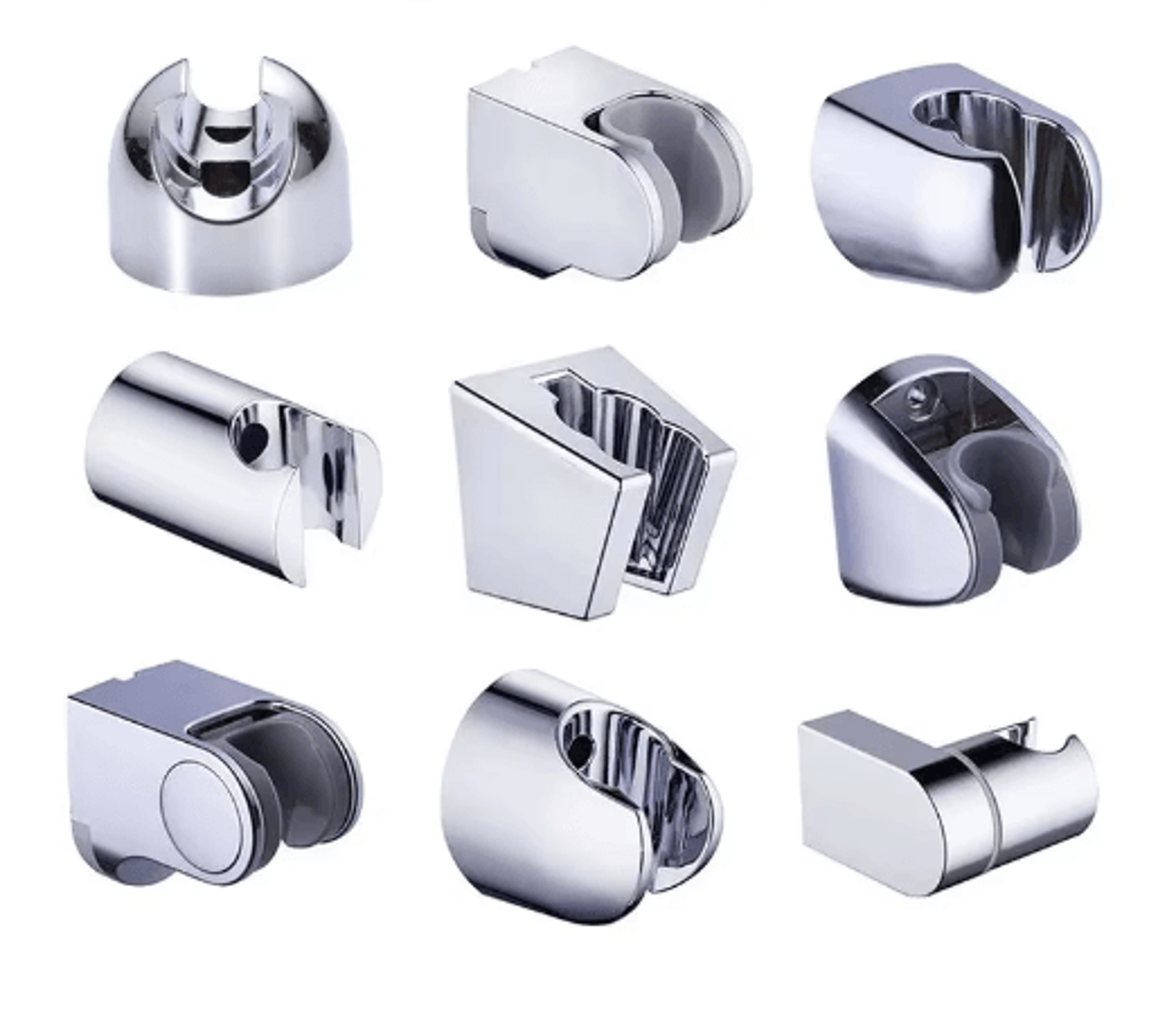 Adjustable WallMounted Shower Head Holder  ABS Mounting Bracket 0