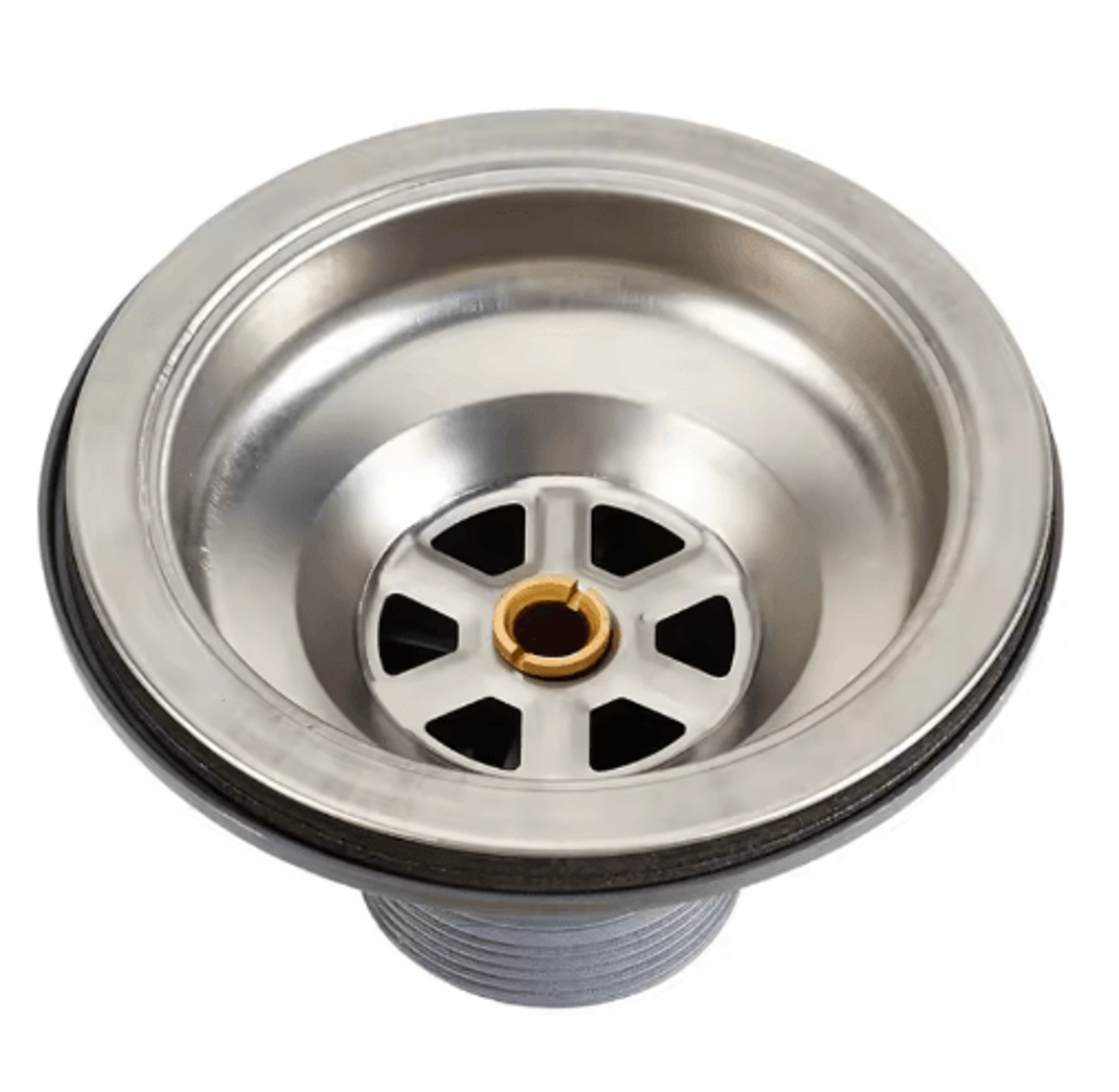 stainless steel sink drain strainer – waste basket & sealing plug