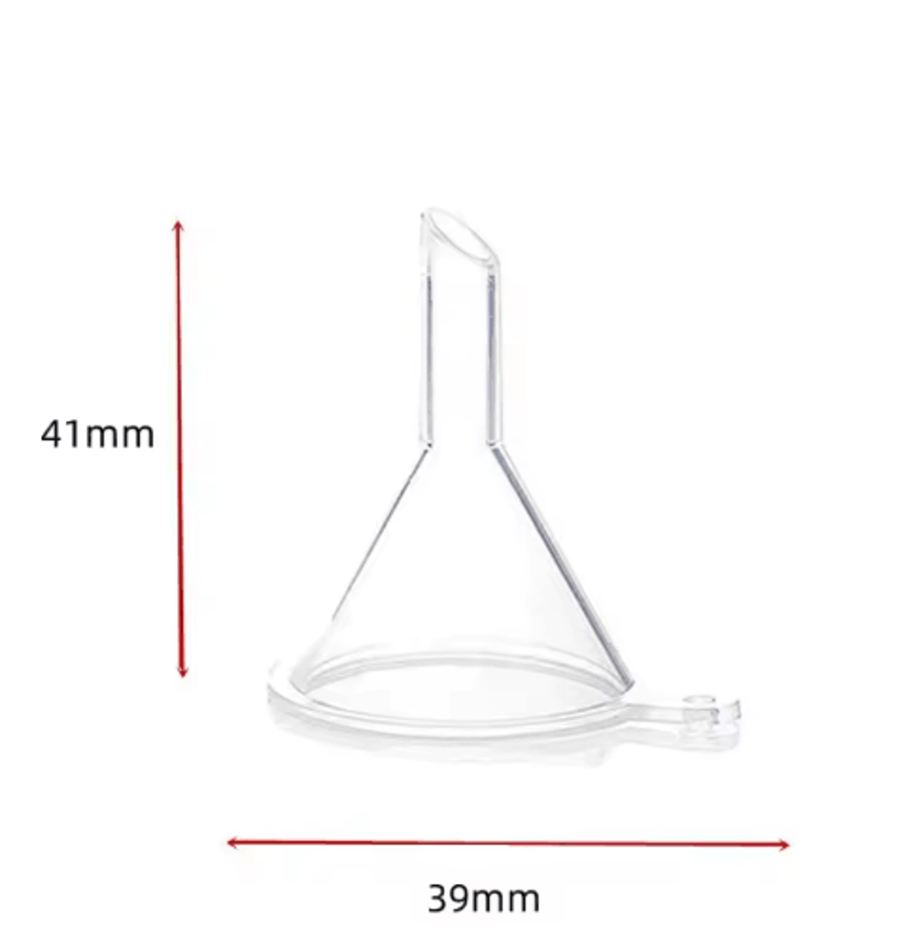10PCS Mini Plastic Funnels  Perfume  Travel Bottle Filling Tools 6