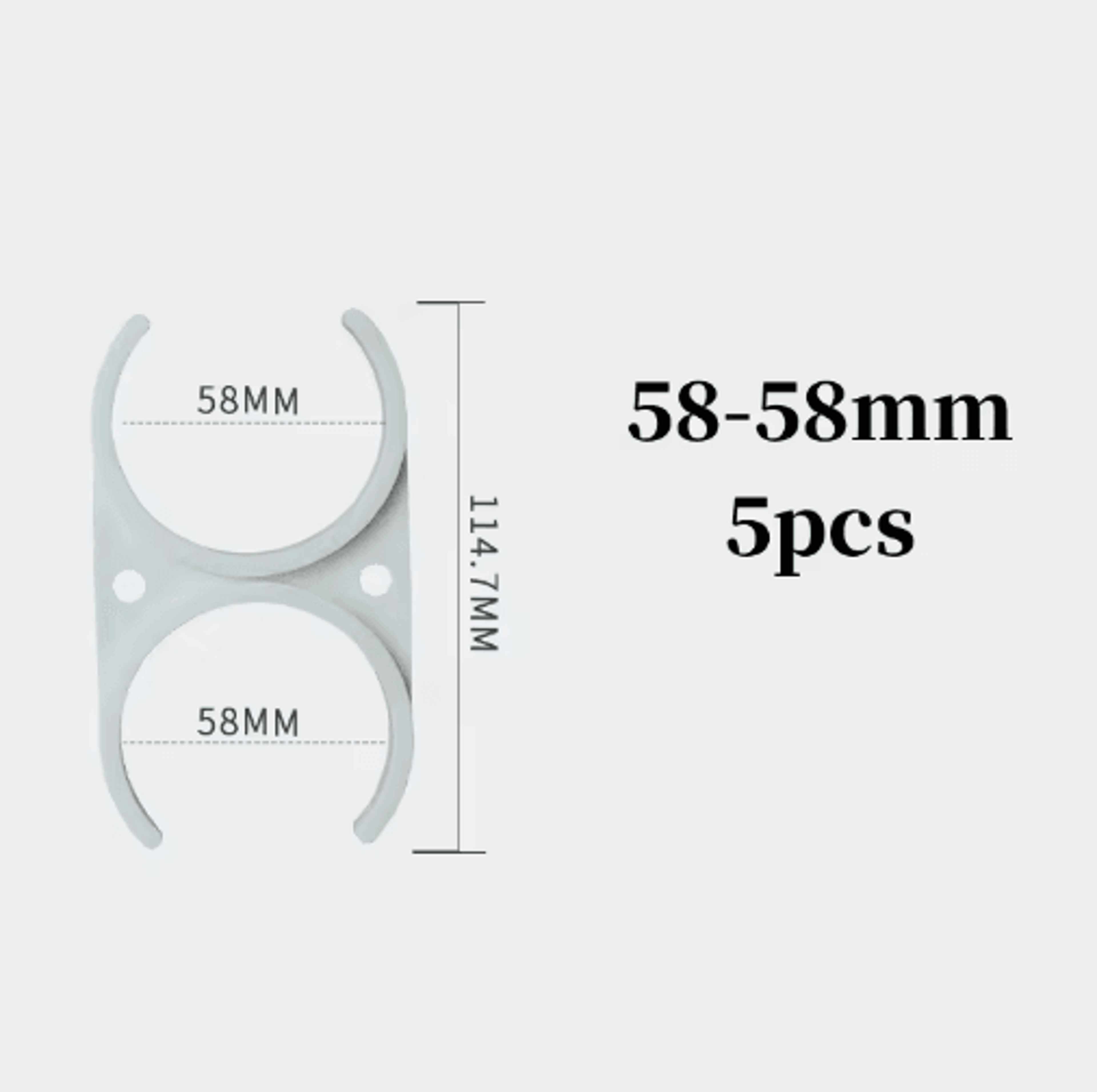5PCS Water Filter Mounting Clips  RO  Aquarium Fixed Brackets 1