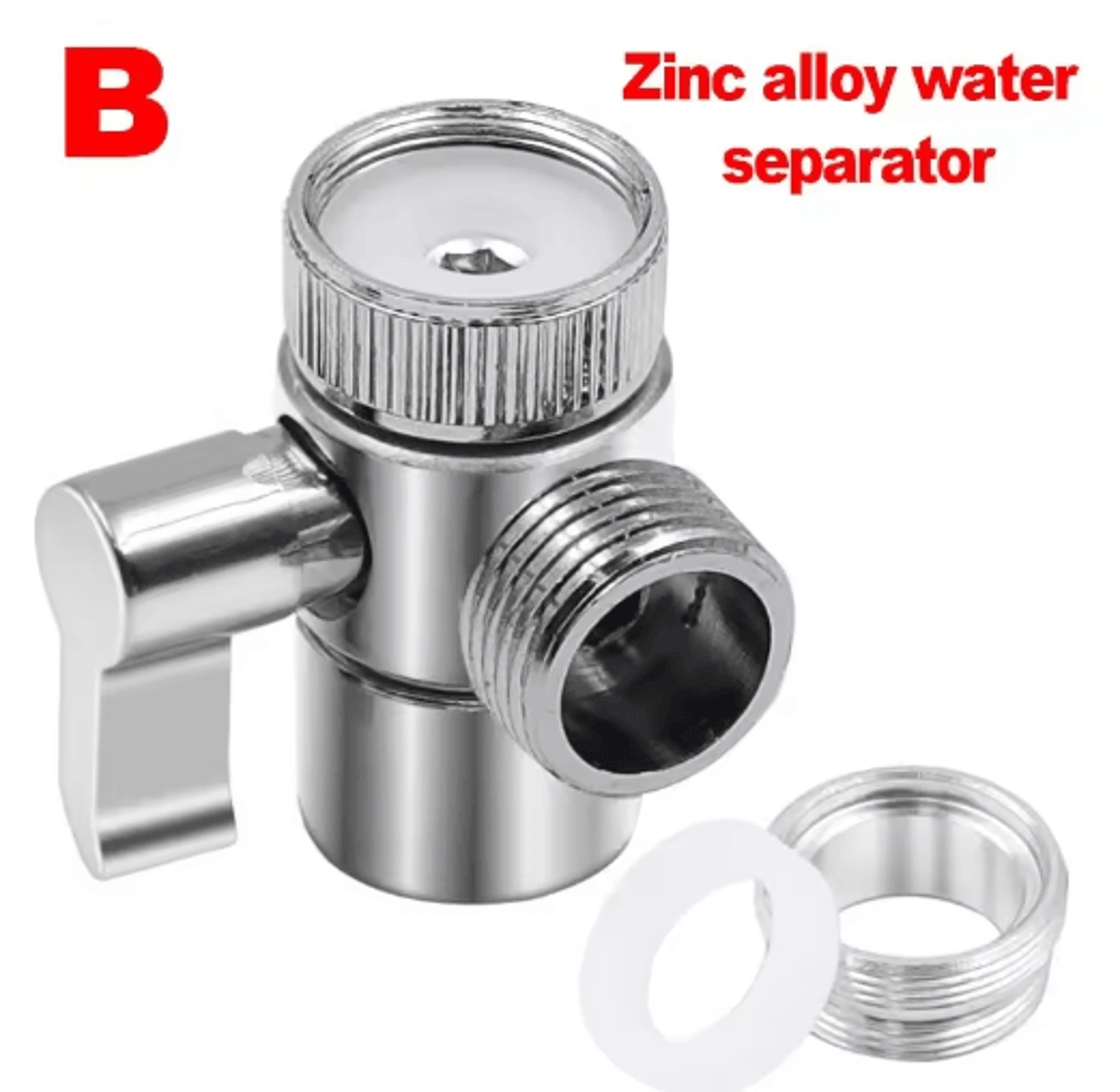 Faucet Diverter Valve  Sink Tap Splitter  Bidet Connector 2