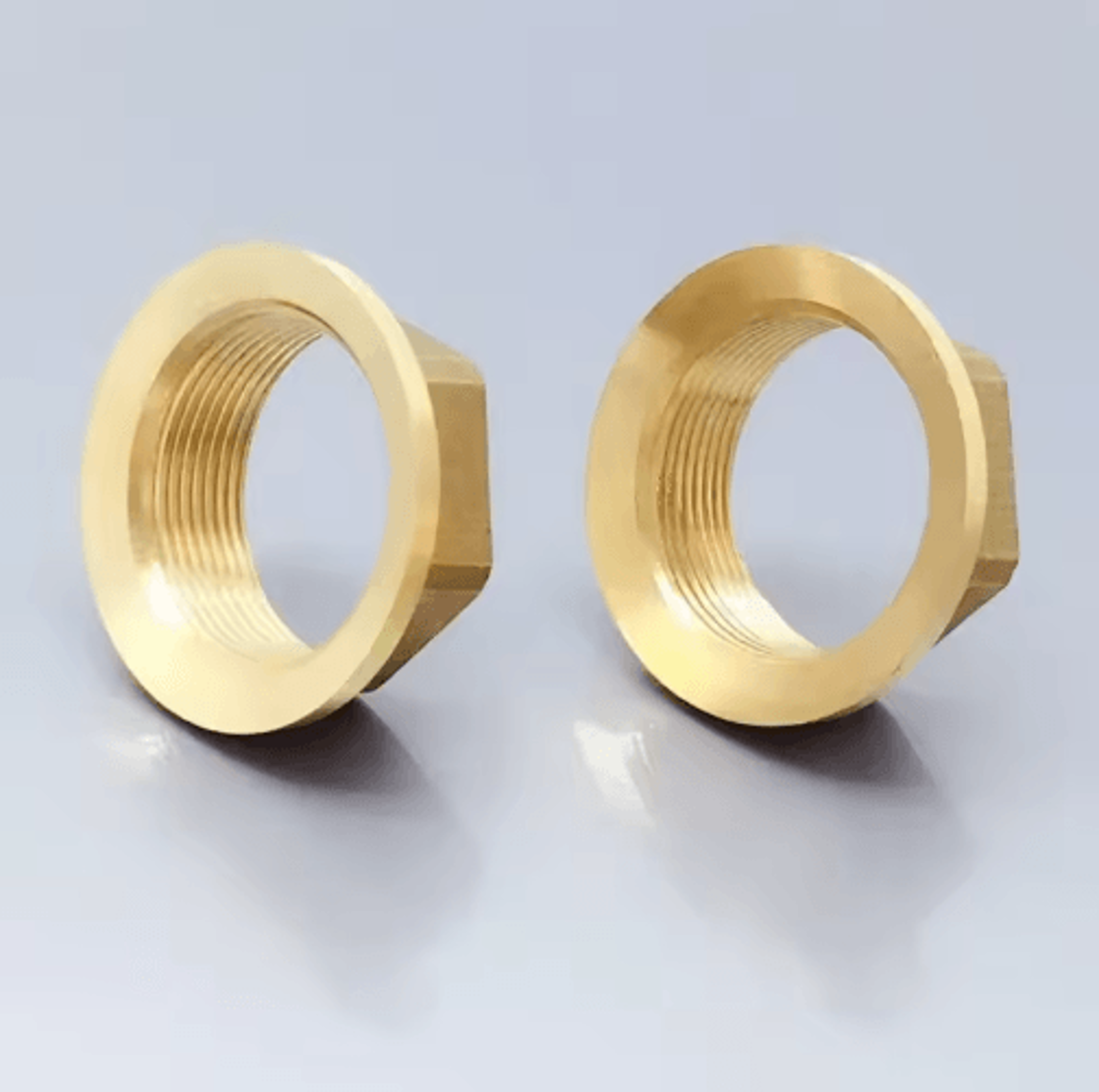 Copper Faucet Mounting Nut  Sink Tap Base Fixing Connector 6