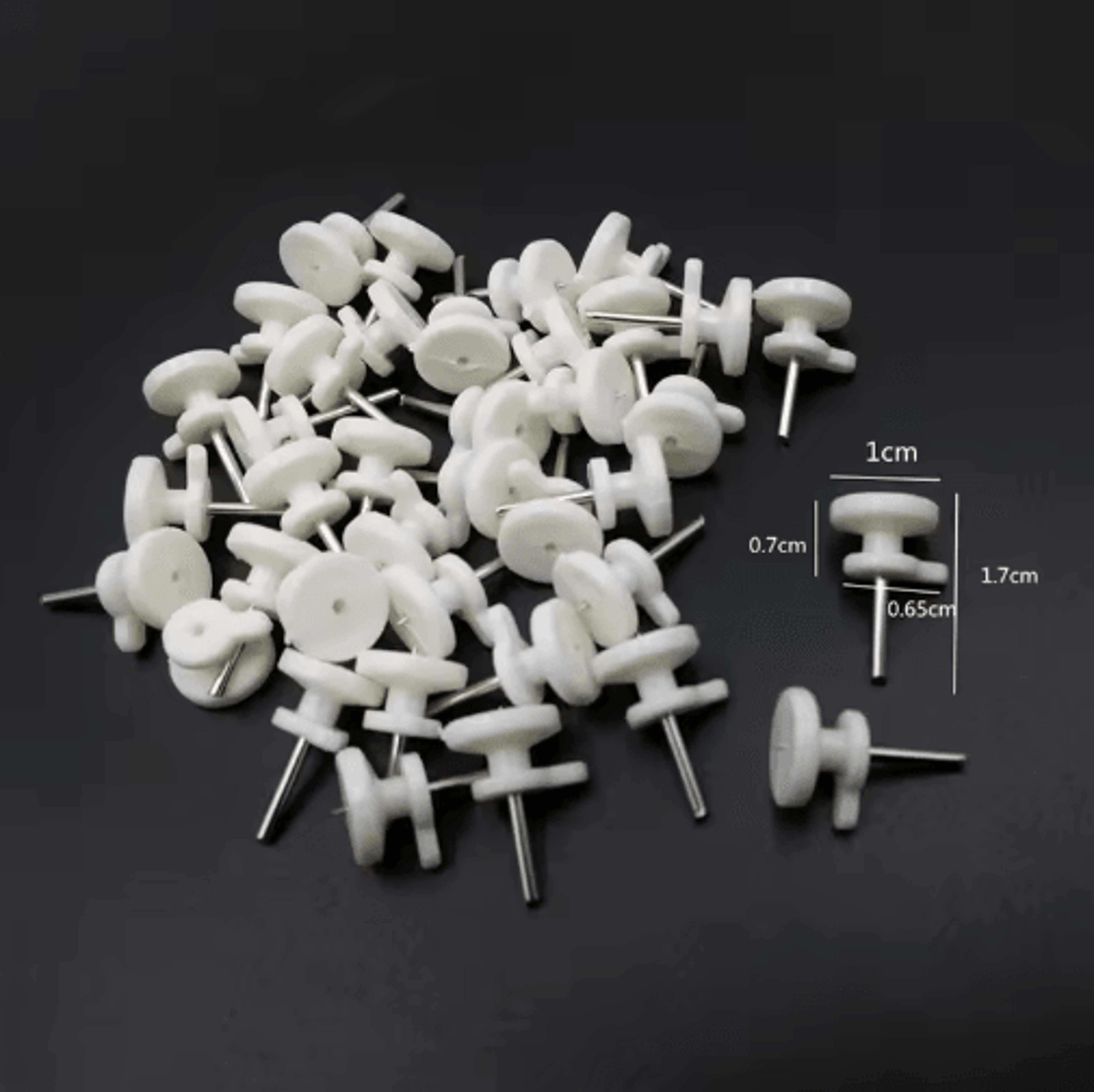 50/100pcs invisible picture hanging hooks – hardwall frame hangers