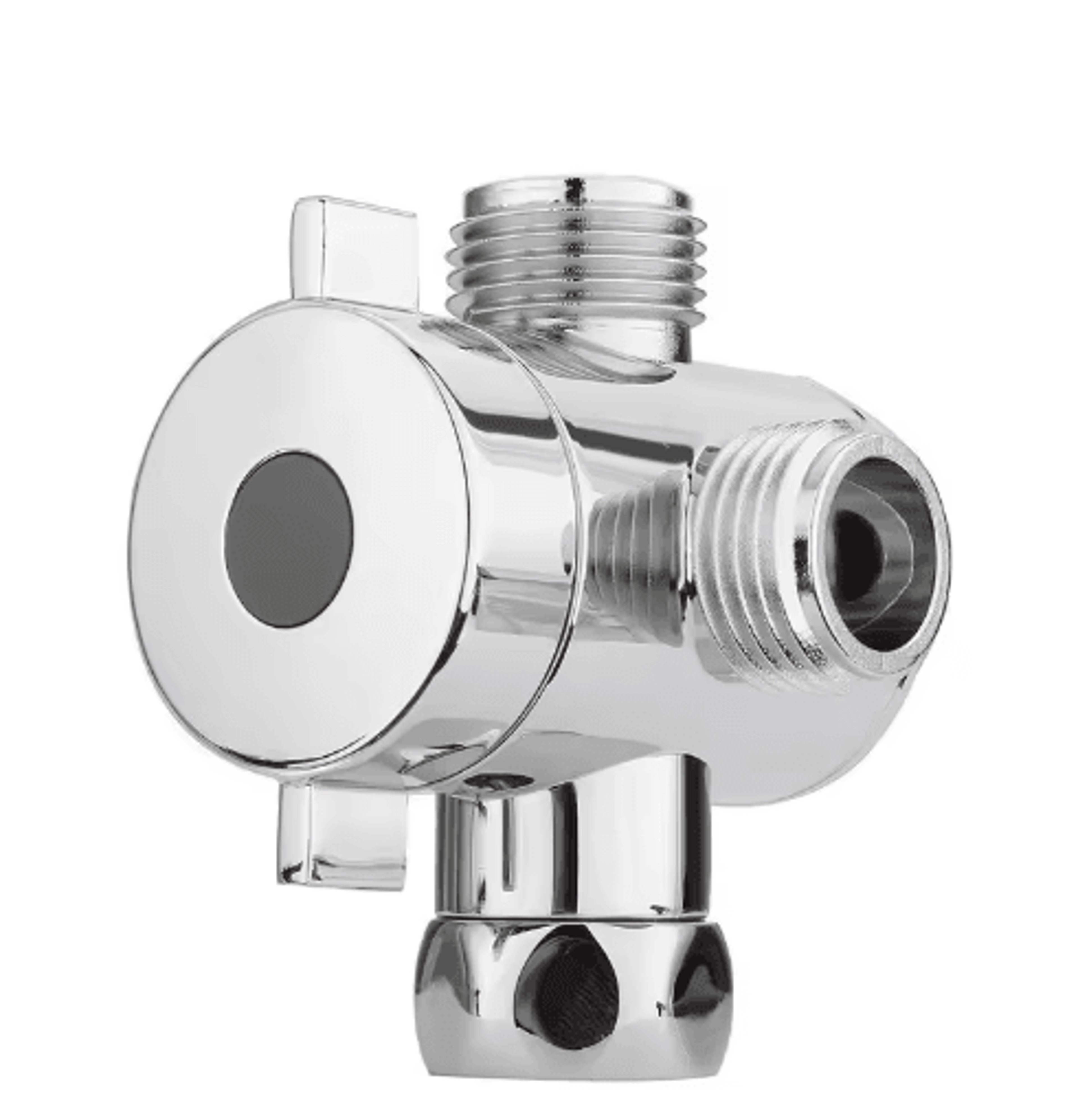 ABS 3Way Shower Diverter Valve  12 Inch Adjustable Water Separator 3