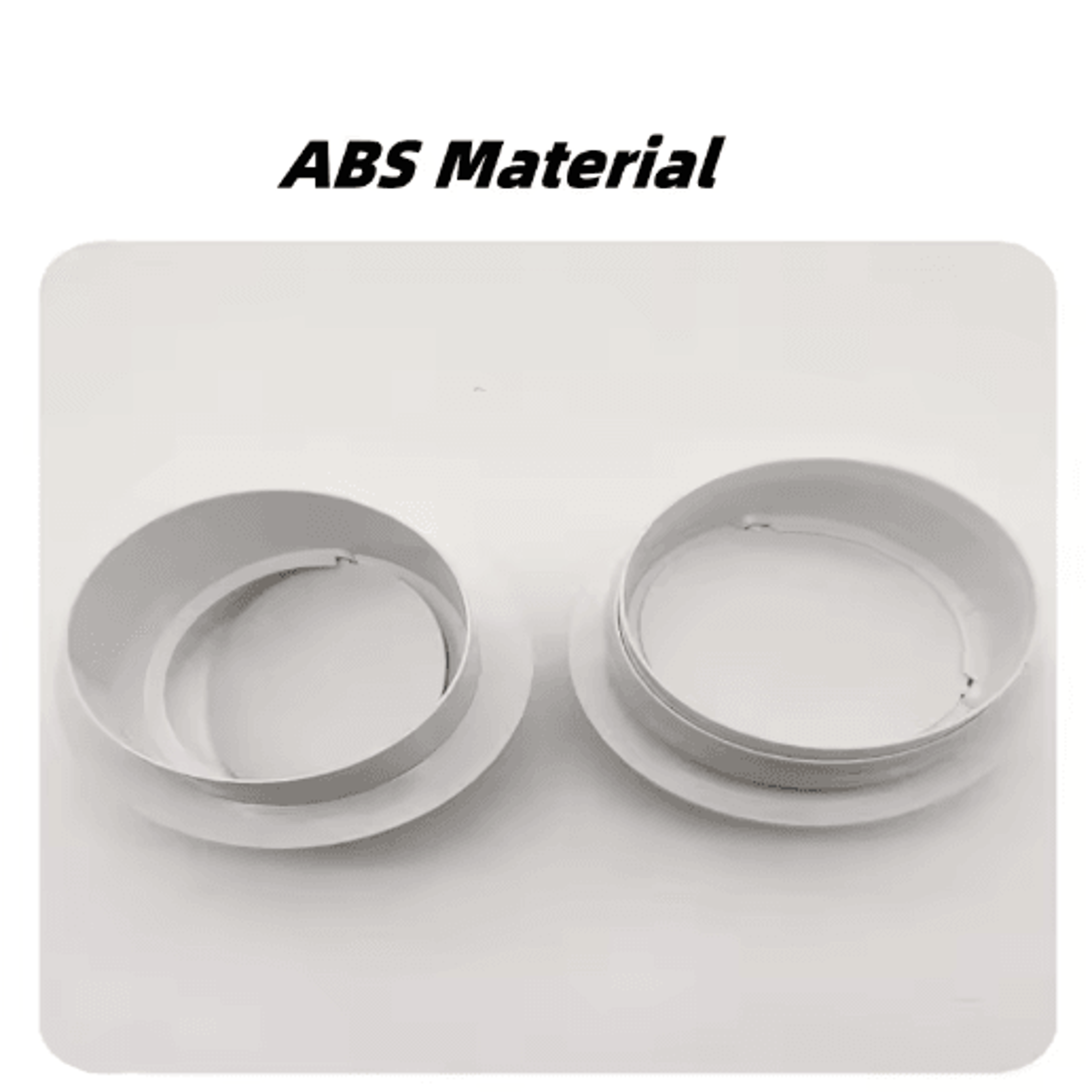 Round Air Duct Check Valve  Exhaust Fan Backdraft Ventilation Damper 6