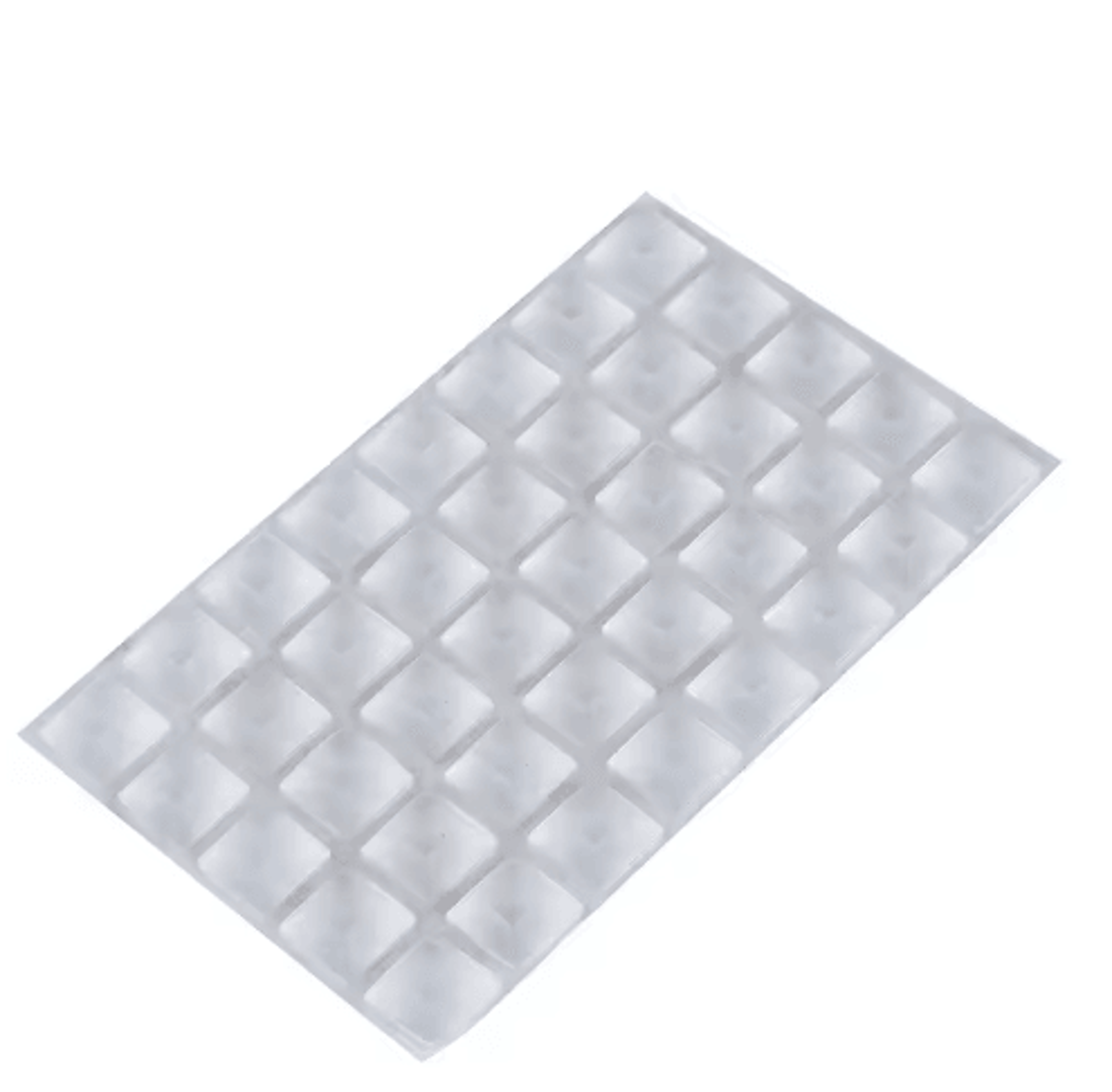 clear silicone cabinet door bumpers – self-adhesive cushion pads
