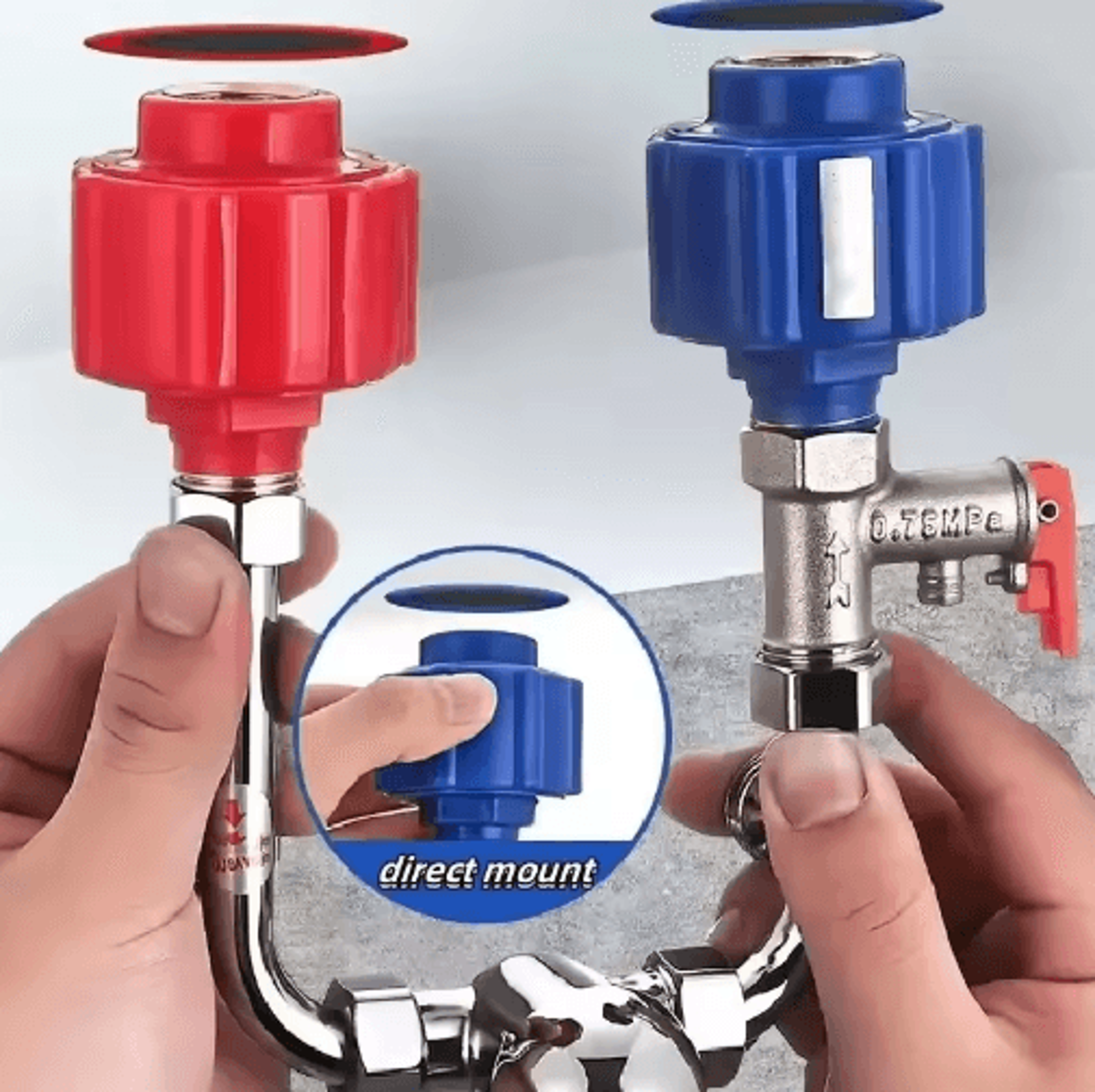universal-style water heater isolation fitting – anti-electric wall connector