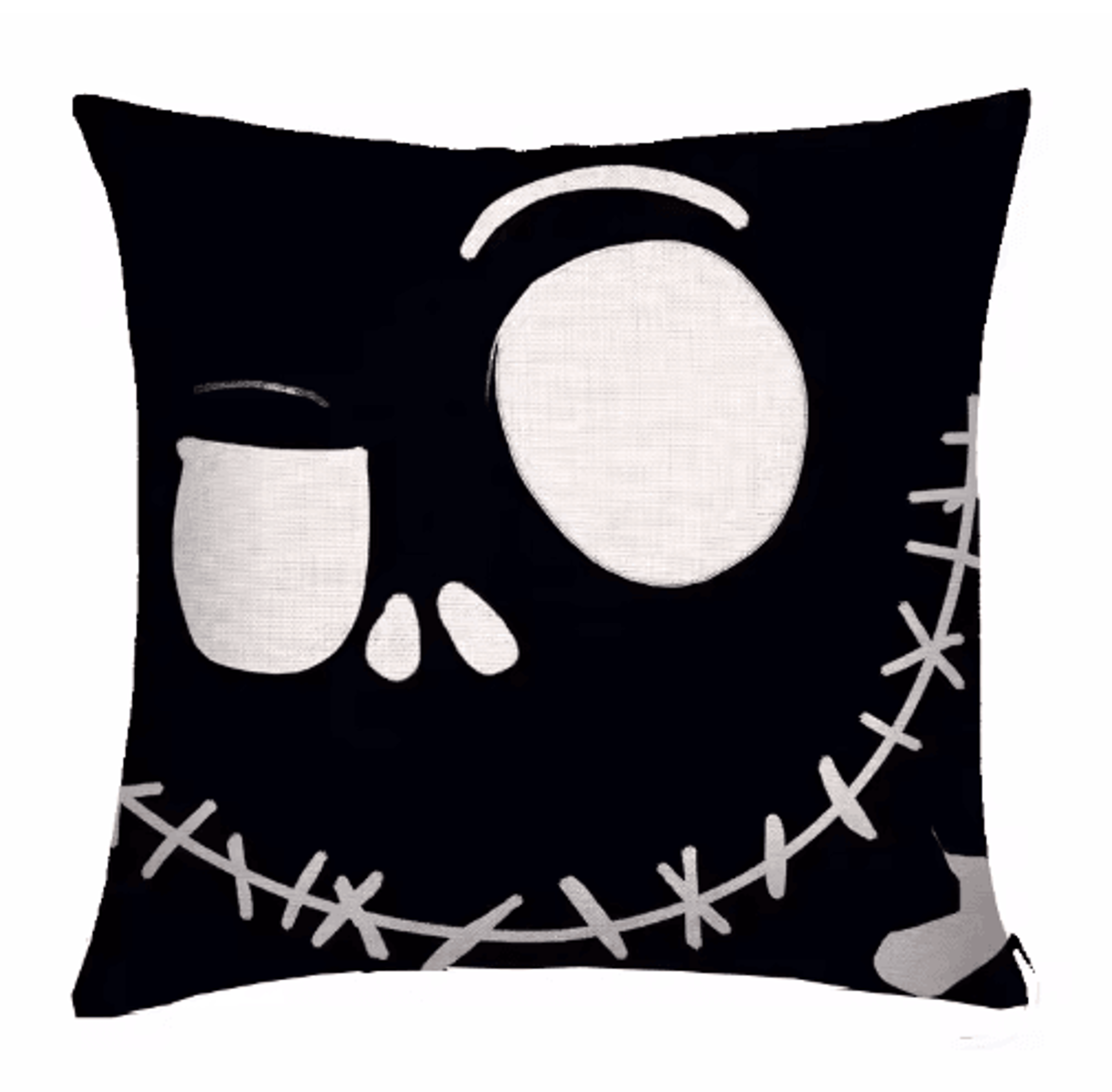 4PCS Halloween Pillow Covers  Pumpkin Cat  Ghost Cushion Decor 8