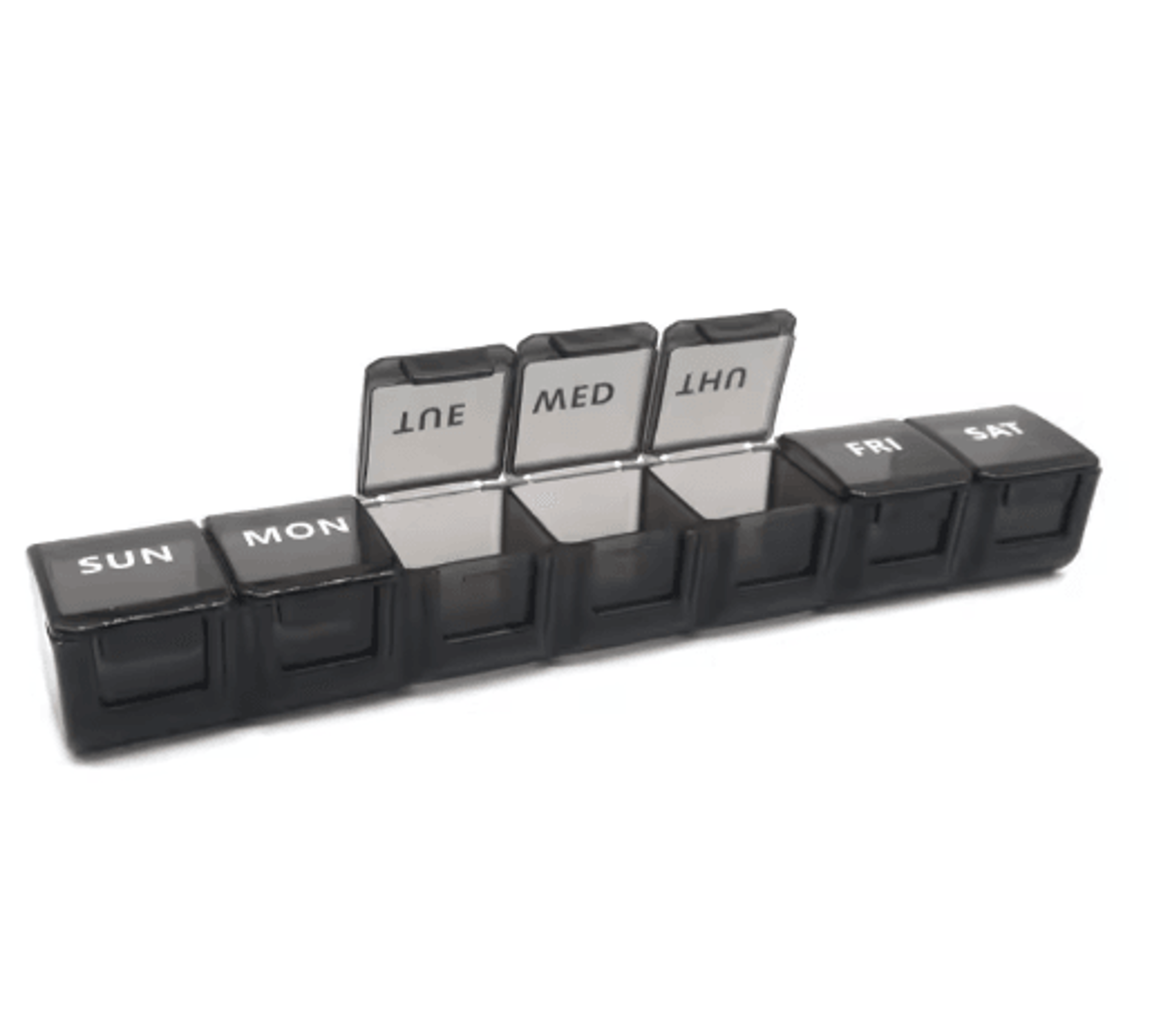 7Day Pill Organizer  Portable Weekly Vitamin  Tablet Storage Case 3
