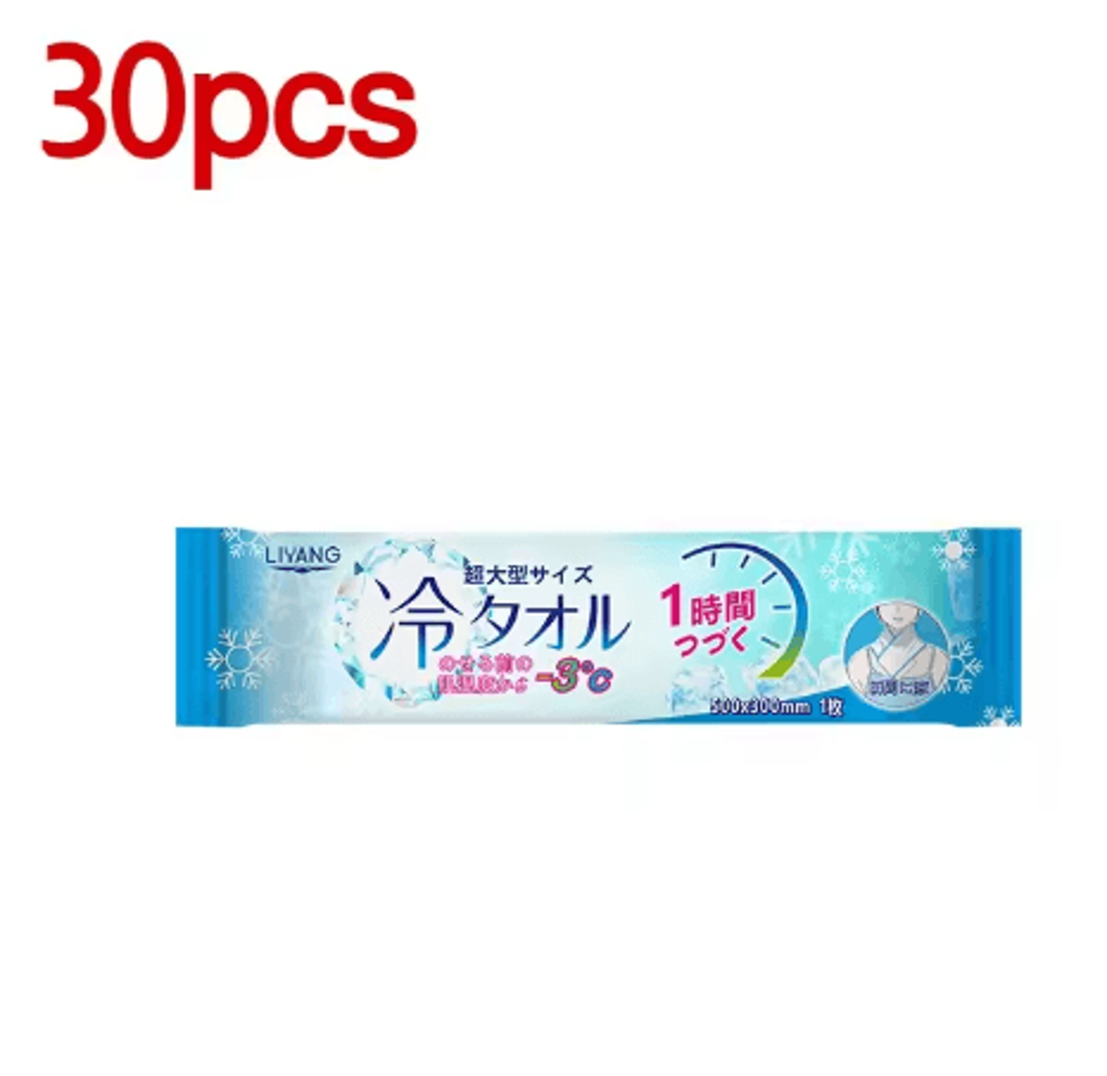 Extra Large Cooling Wet Wipes  Refreshing Oversized Body Wipes 2