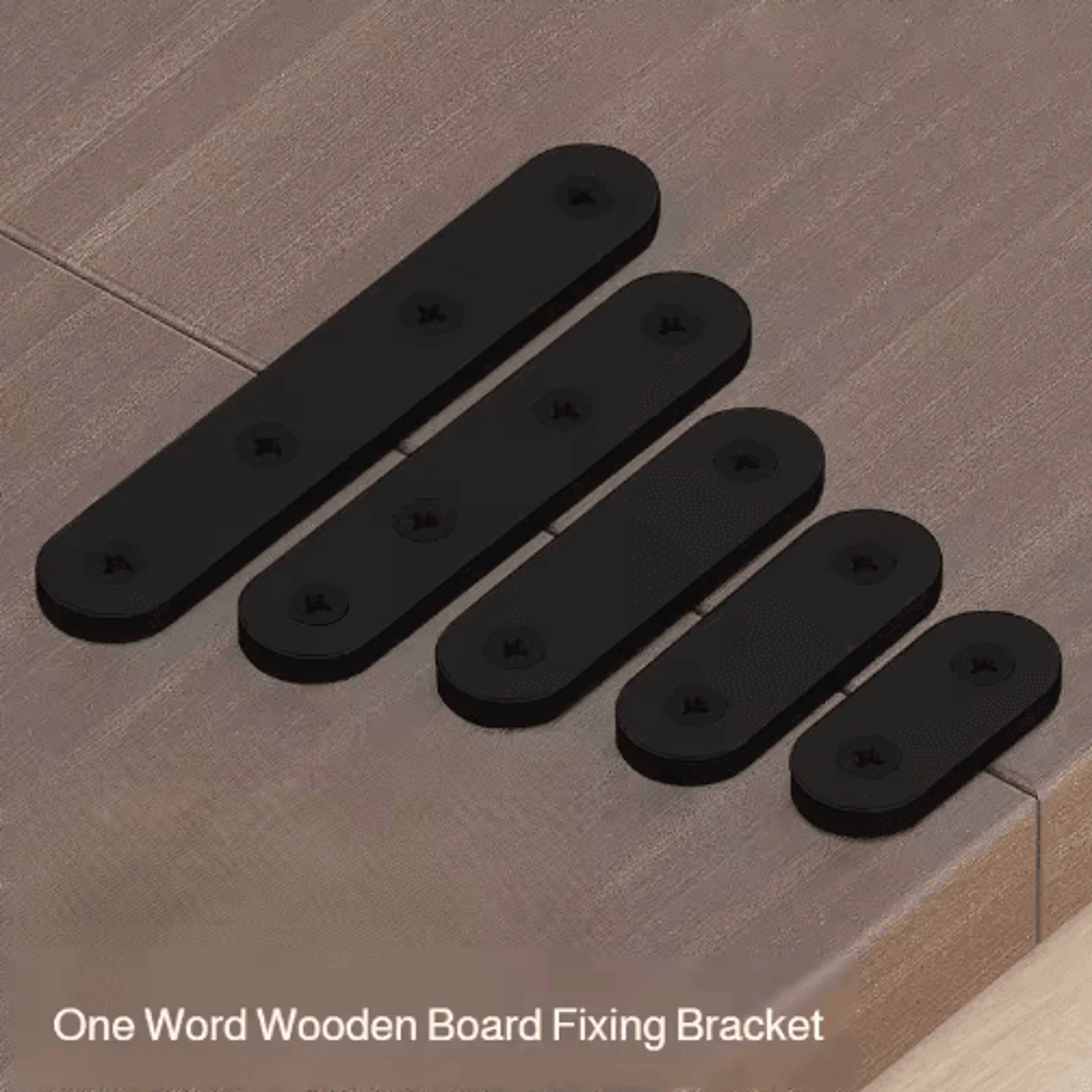stainless steel flat bracket – straight furniture repair & support plate