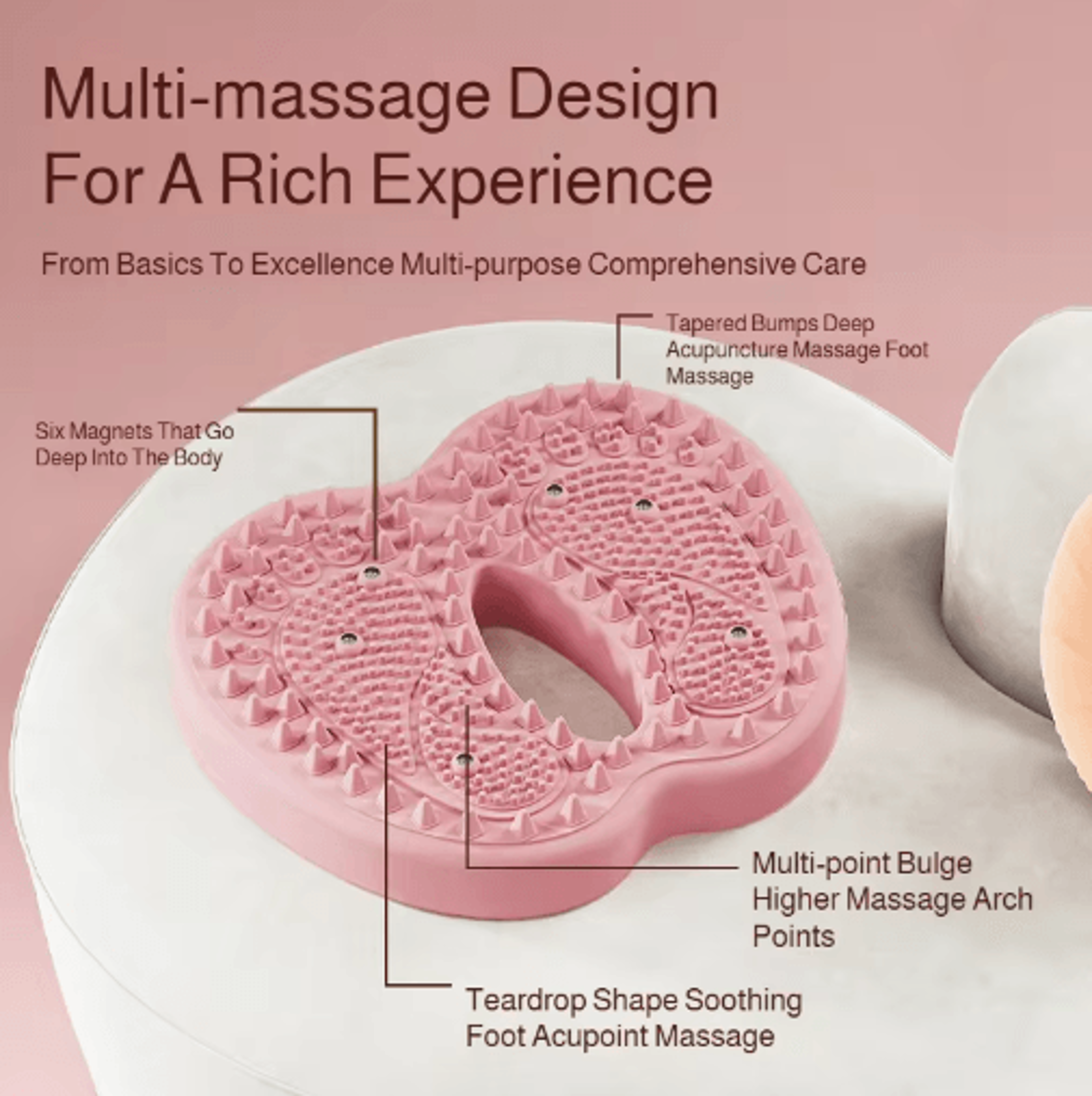 Inflatable Foot Massage Stepper  Balance Training  Pressure Point Pad 7