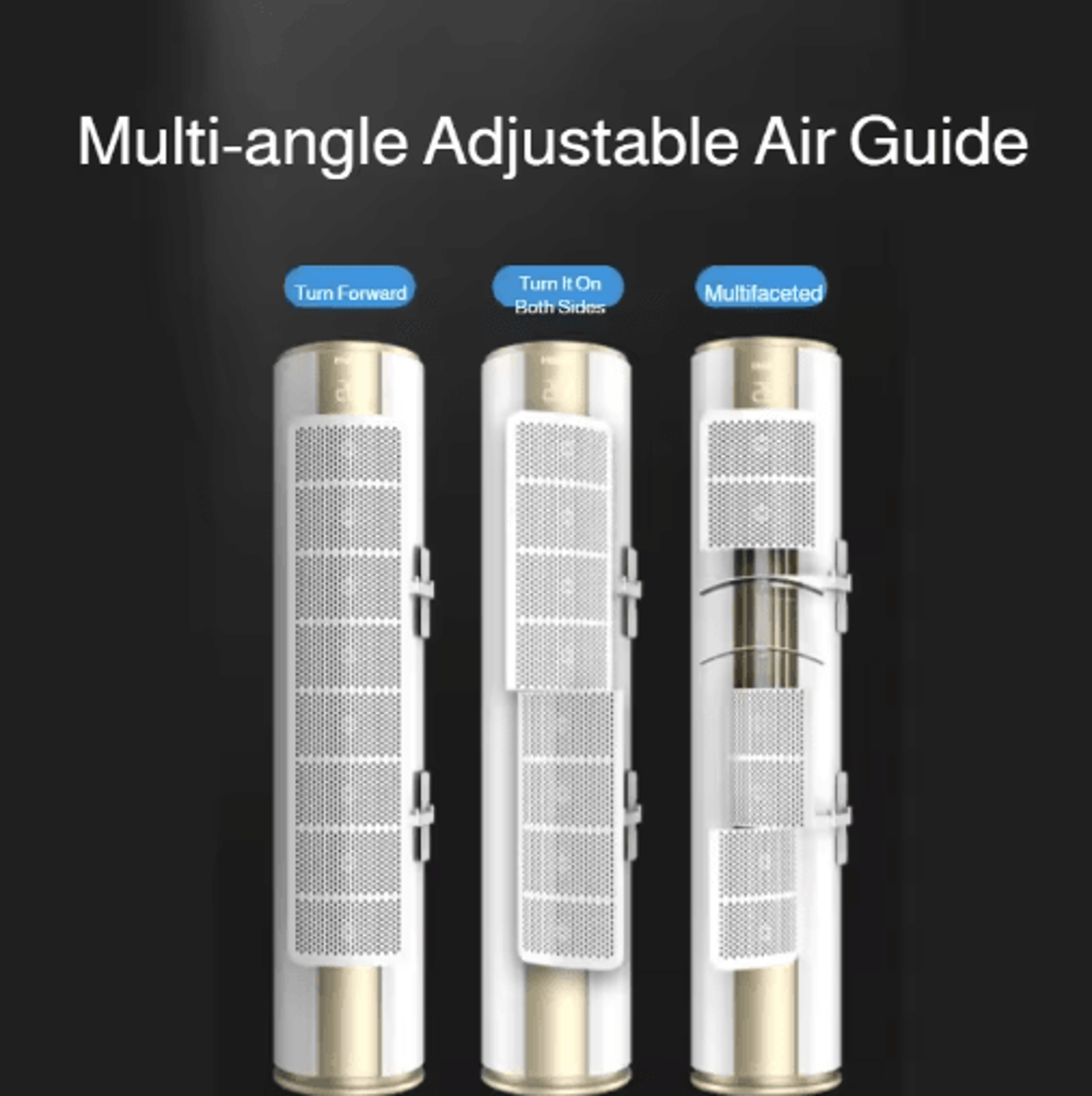 Adjustable Vertical Air Conditioner Wind Deflector With Honeycomb Design 7
