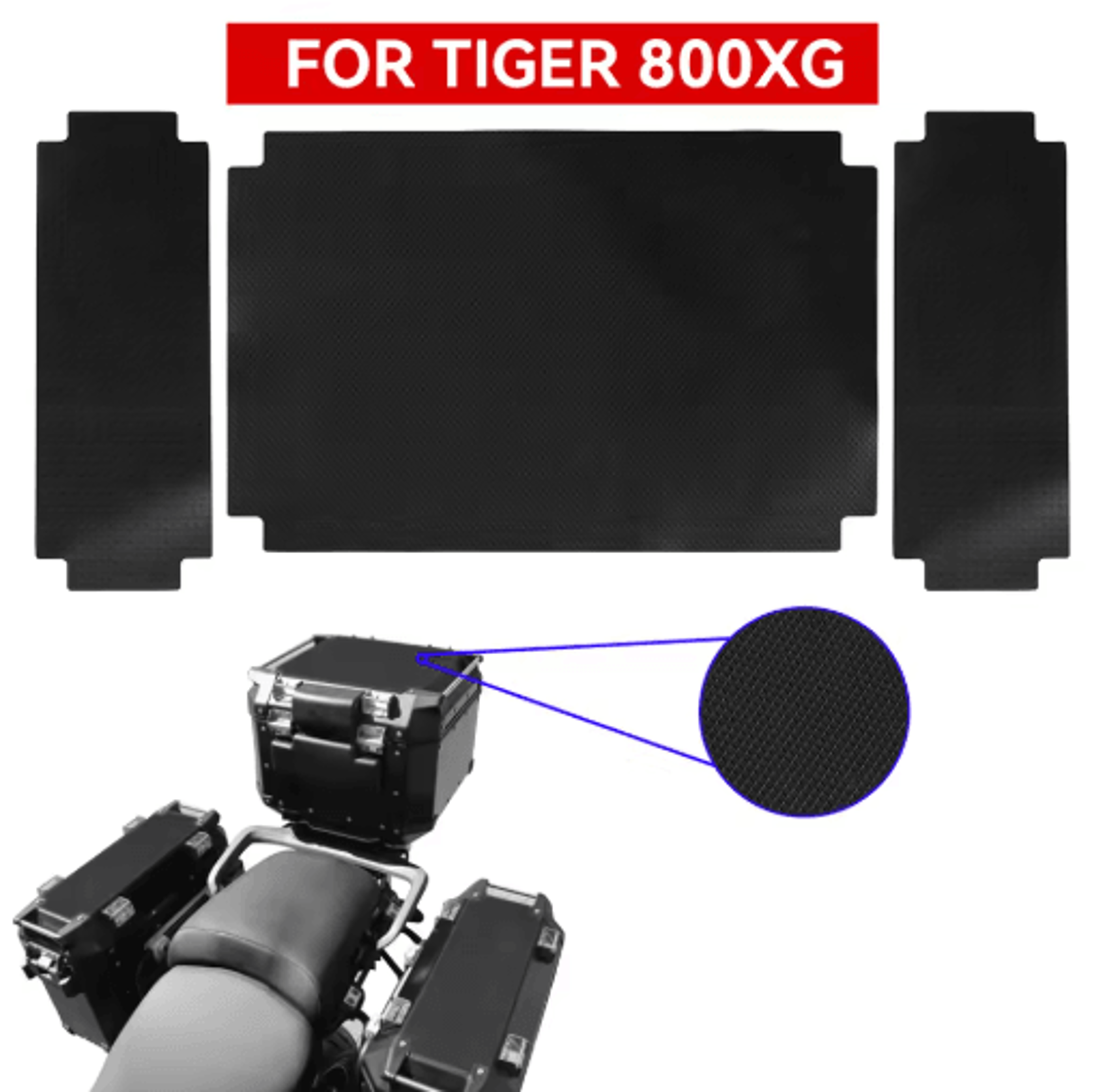 Motorcycle Side Case Protective Pads For Givi Outback Trekker 37L Panniers 2