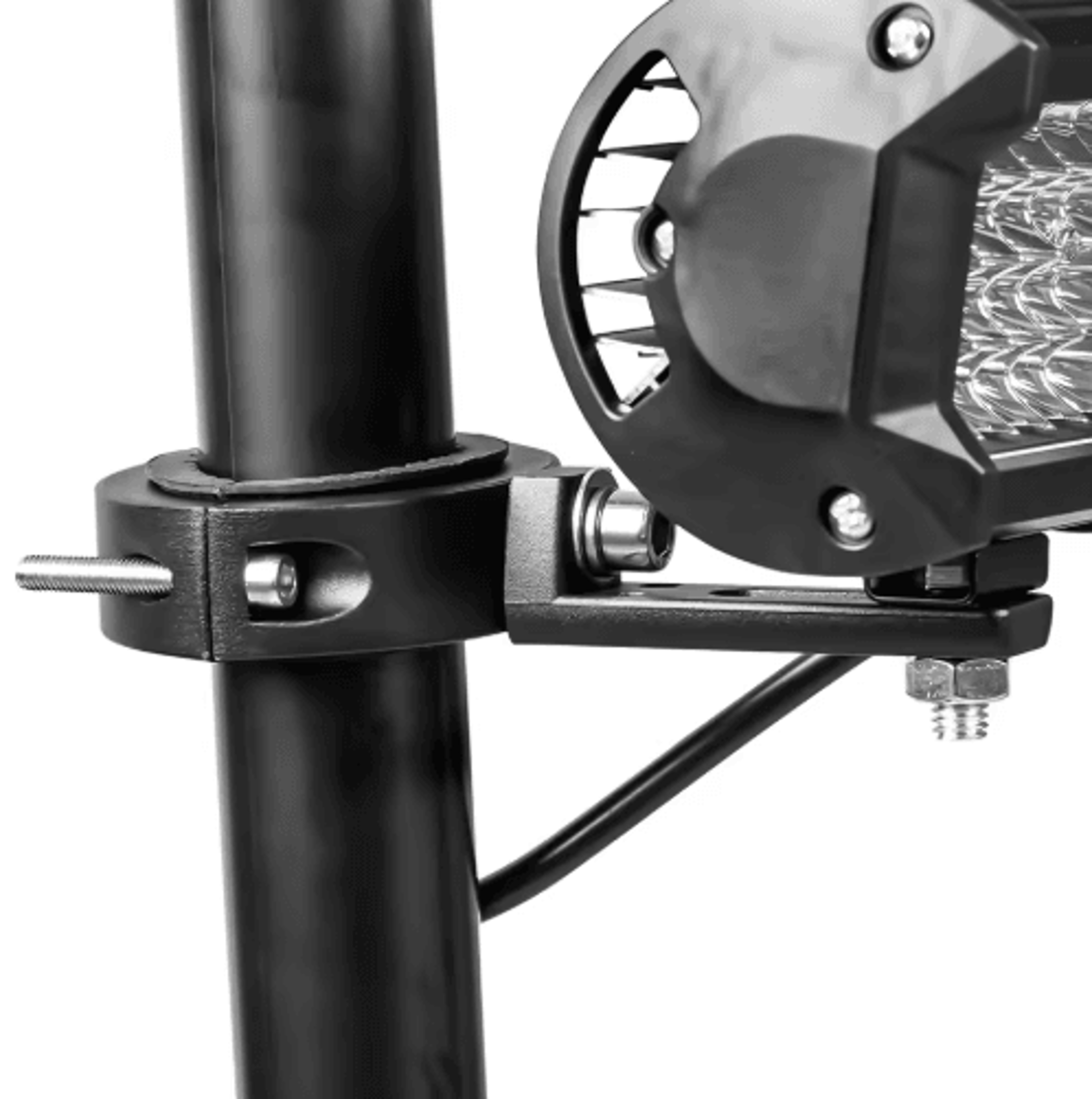 Universal Auxiliary Light Mounting Bracket Tube Clamp For Motorcycle ATV UTV 5