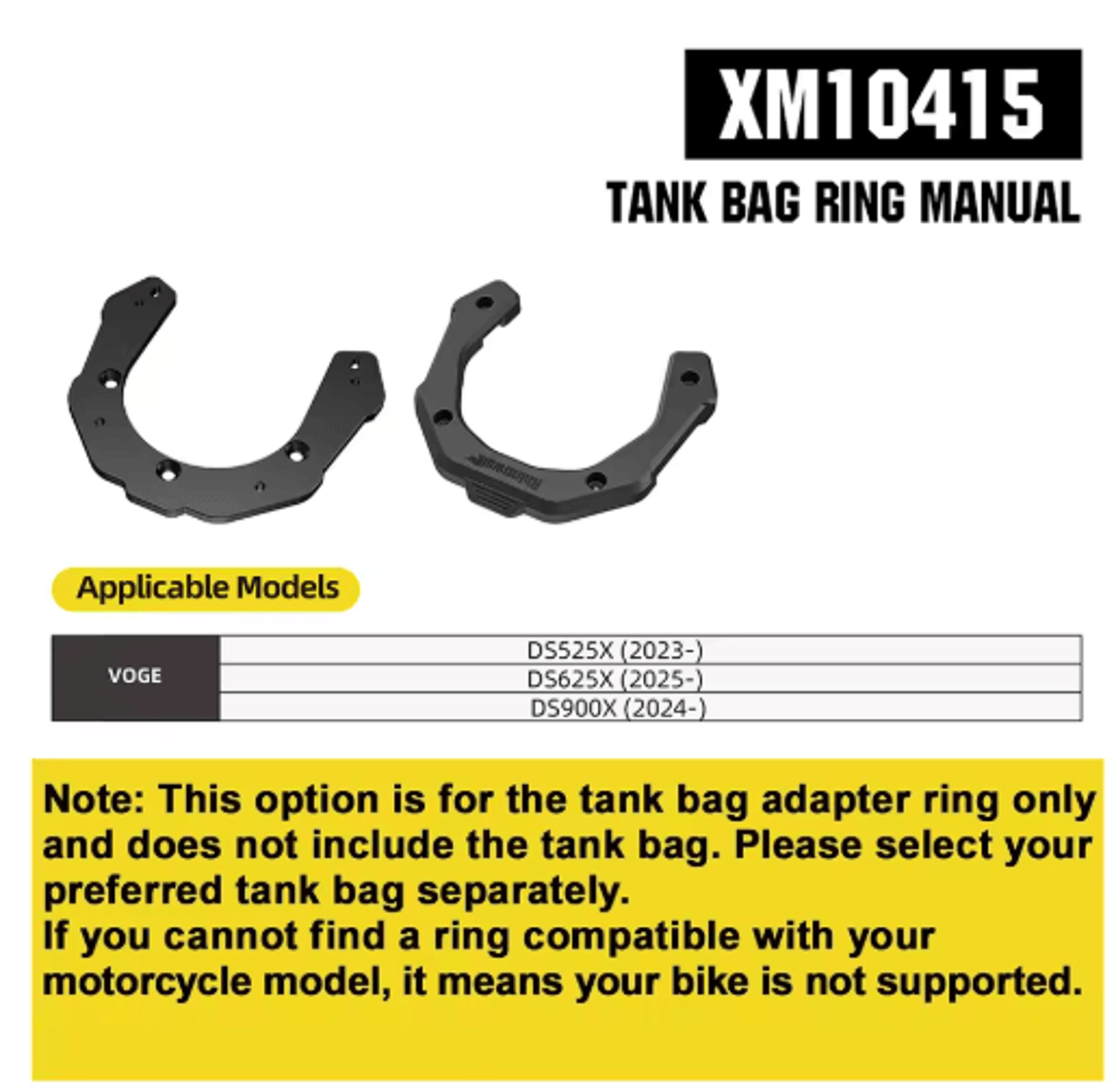 65L Waterproof Motorcycle Magnetic Tank Bag With Quick Release 7