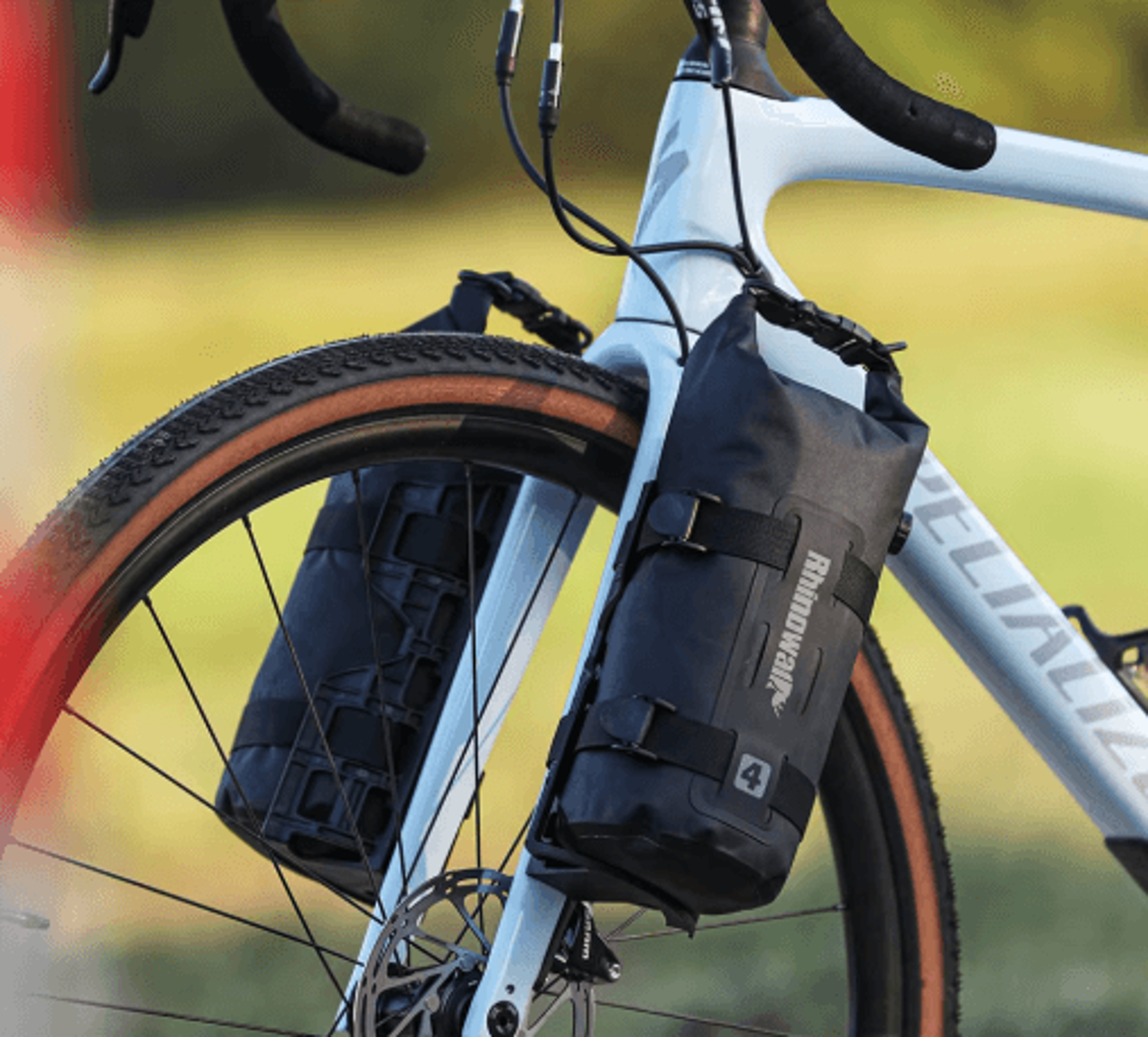 Waterproof Bike Front Fork Bag  4L7L QuickRelease Cycling Storage 0