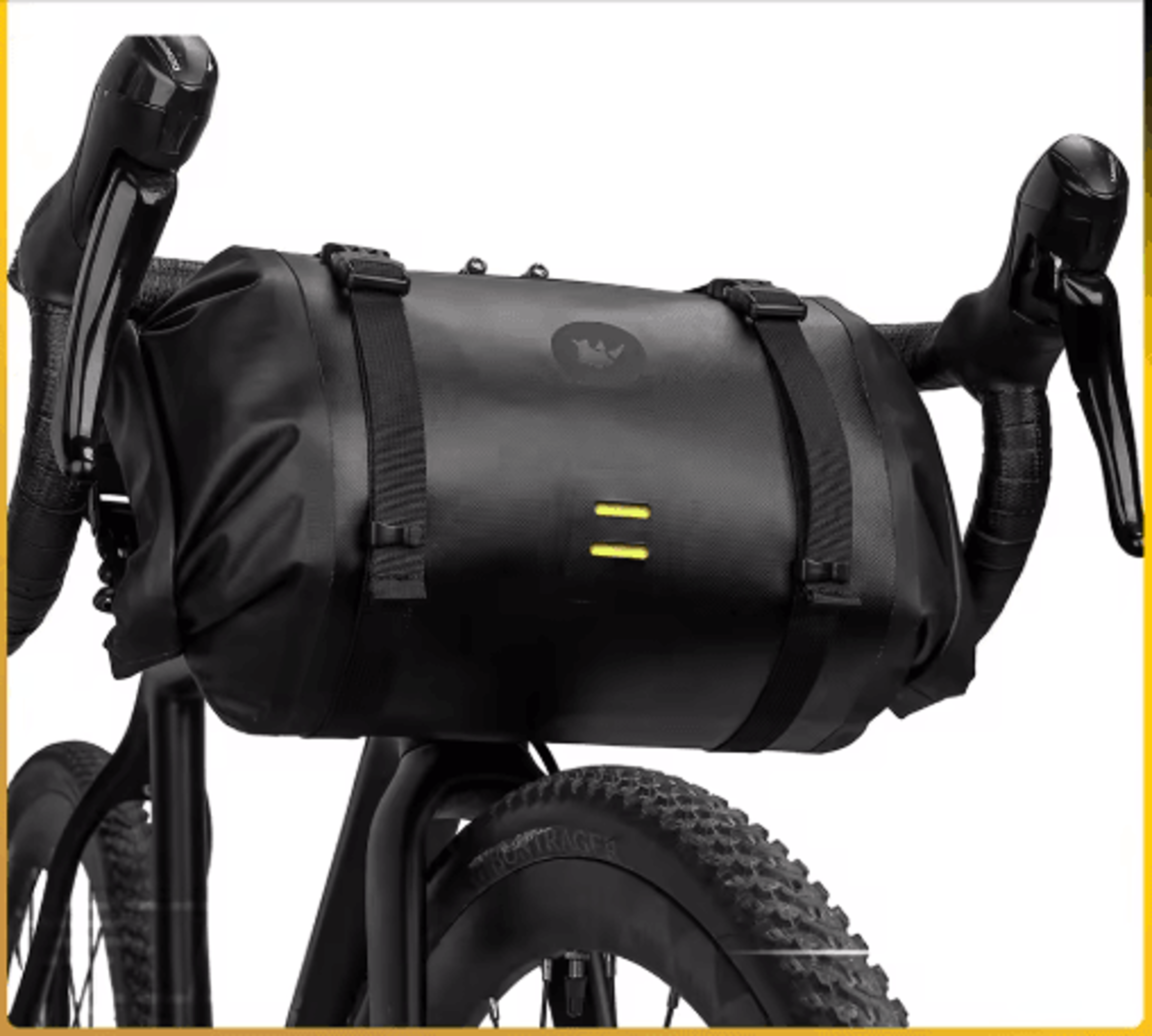 waterproof bike handlebar bag – 4l–12l large capacity cycling storage