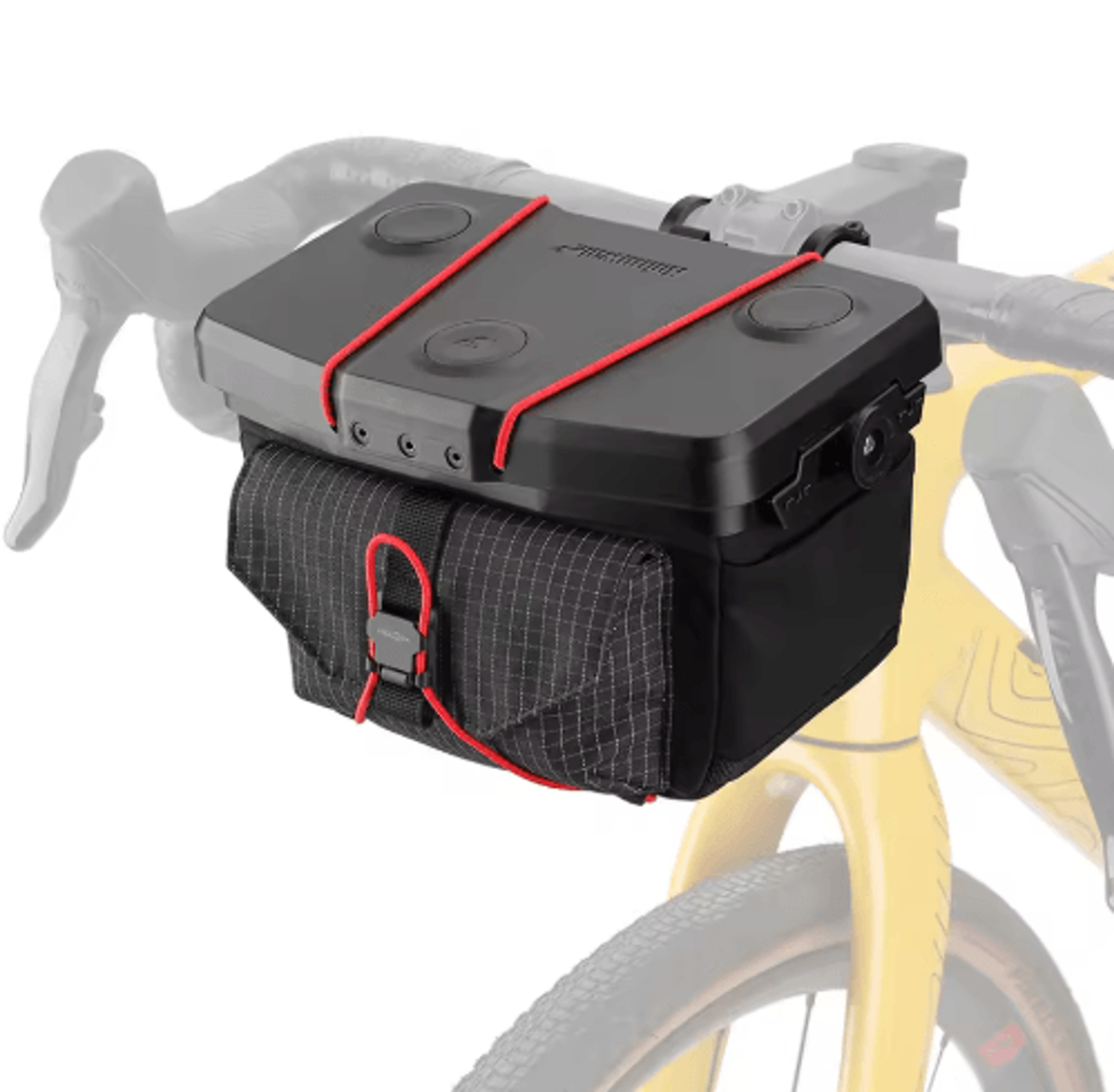 33L Bike Handlebar Bag  QuickRelease Modular Front Storage 4