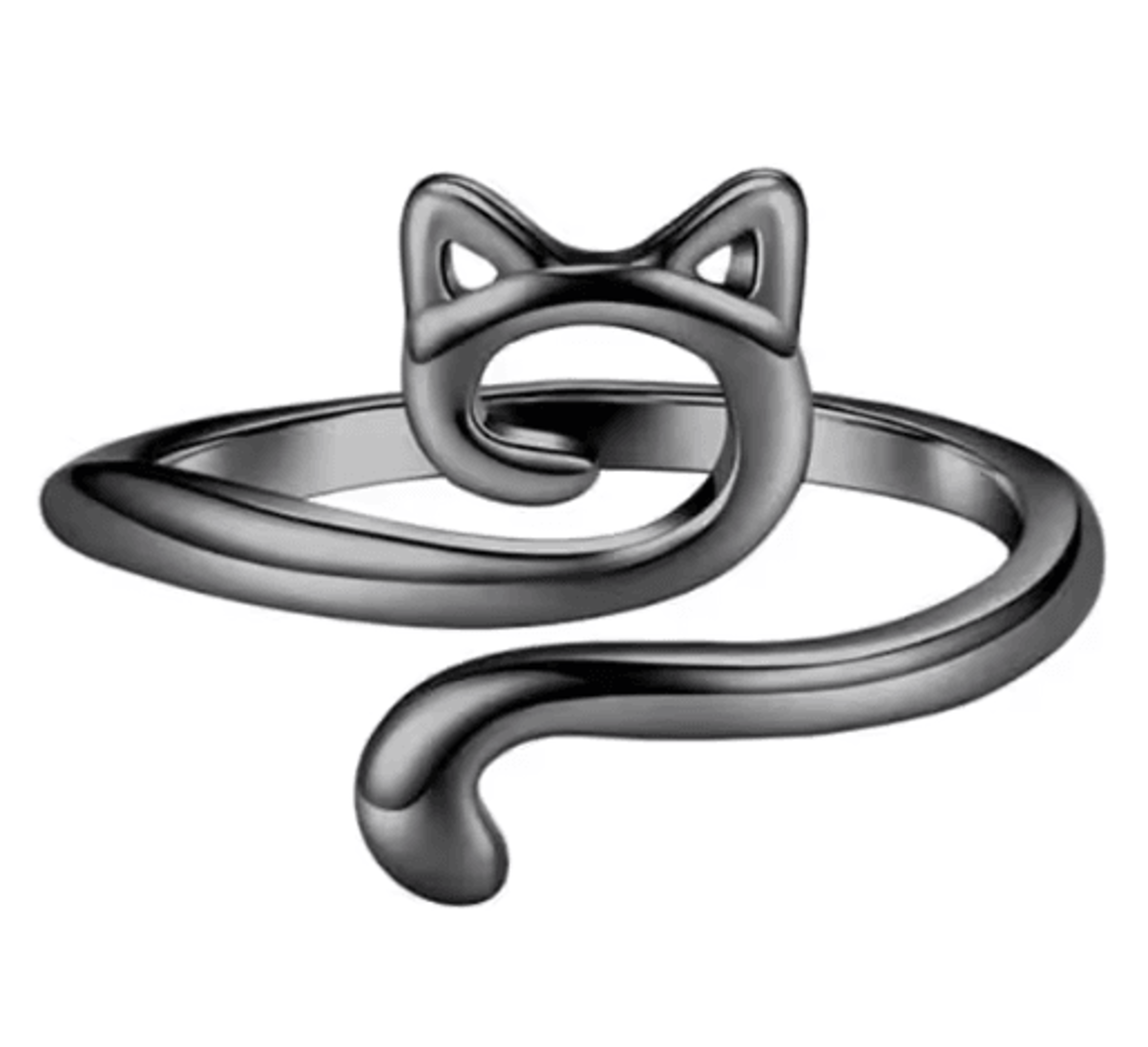 Adjustable Cat Crochet Tension Ring  Cute Yarn Guide Finger Holder 3