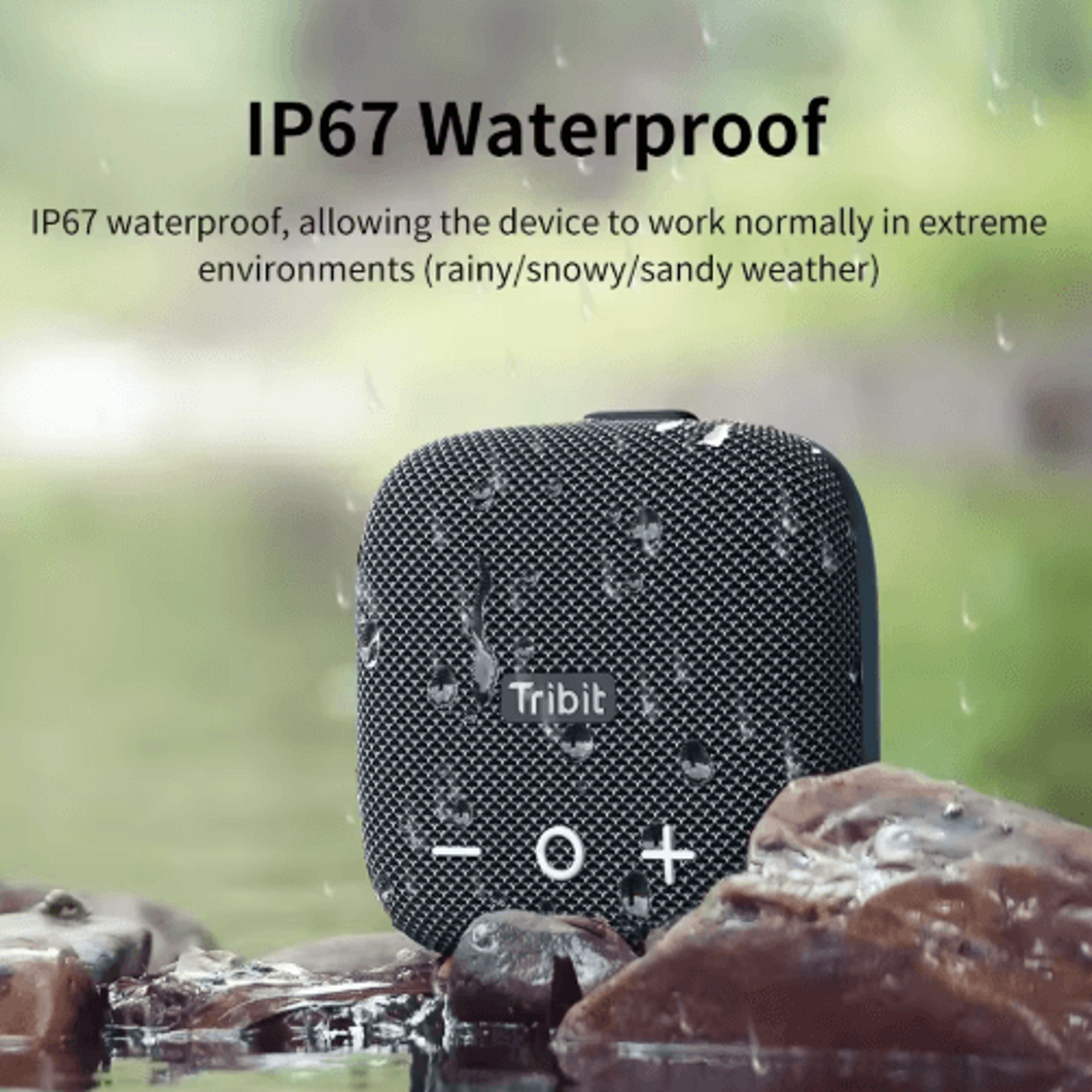10W Portable Bluetooth Bike Speaker  IP67 Waterproof With Deep Bass 6